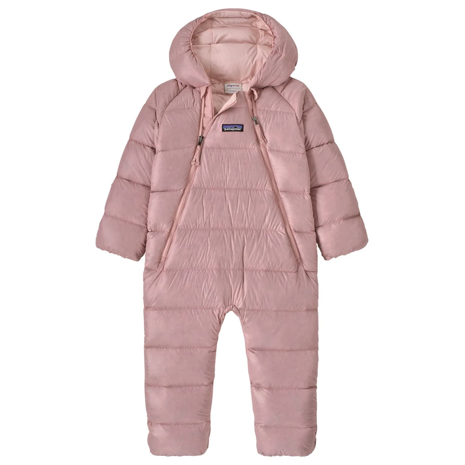 Грейка Patagonia Infant's Hi-Loft Down Sweater Bunting Overall - Fuzzy Mauve