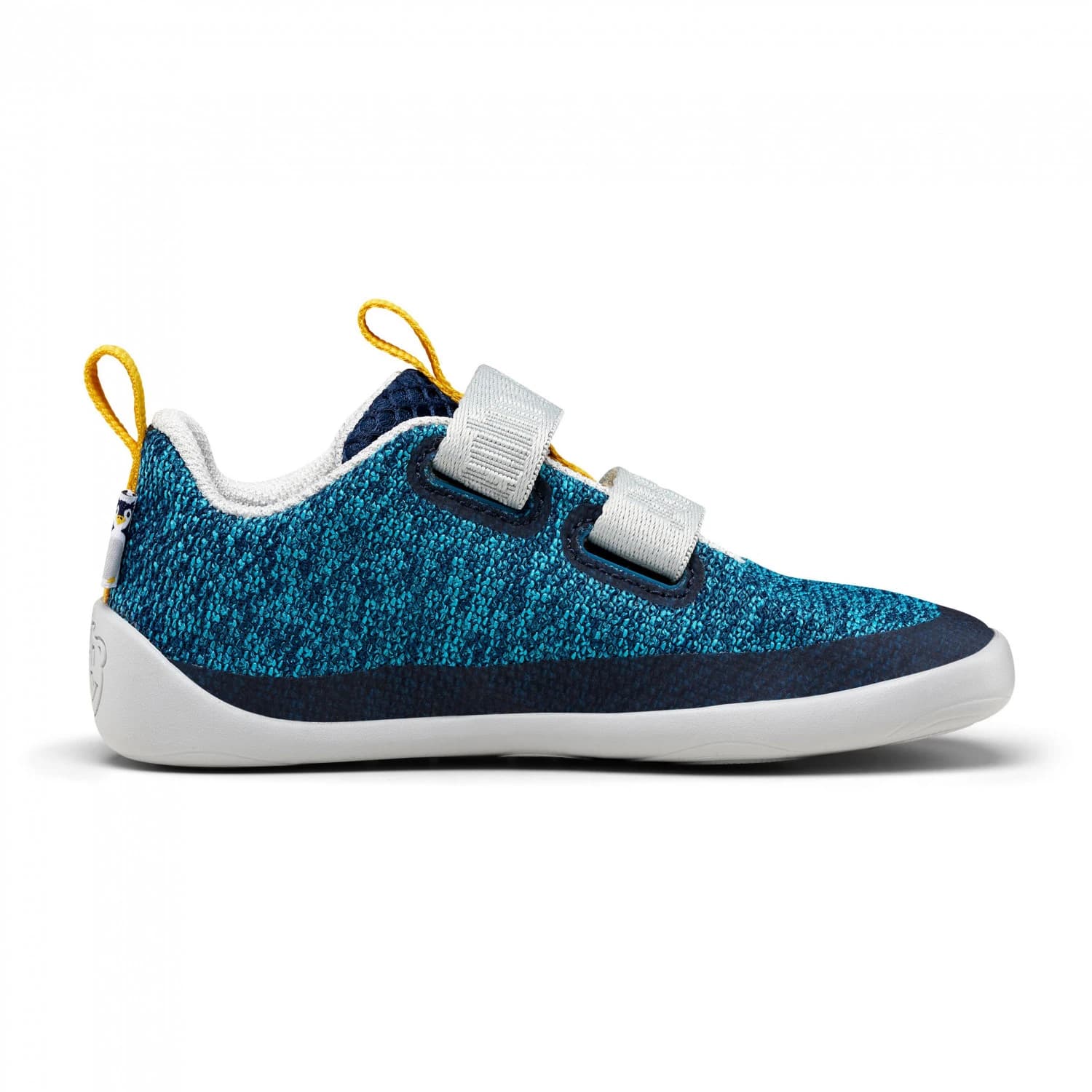 Детски обувки barefoot Affenzahn Kid's Barefoot Shoes Knit Happy Barefoot shoes - Penguin / Blue