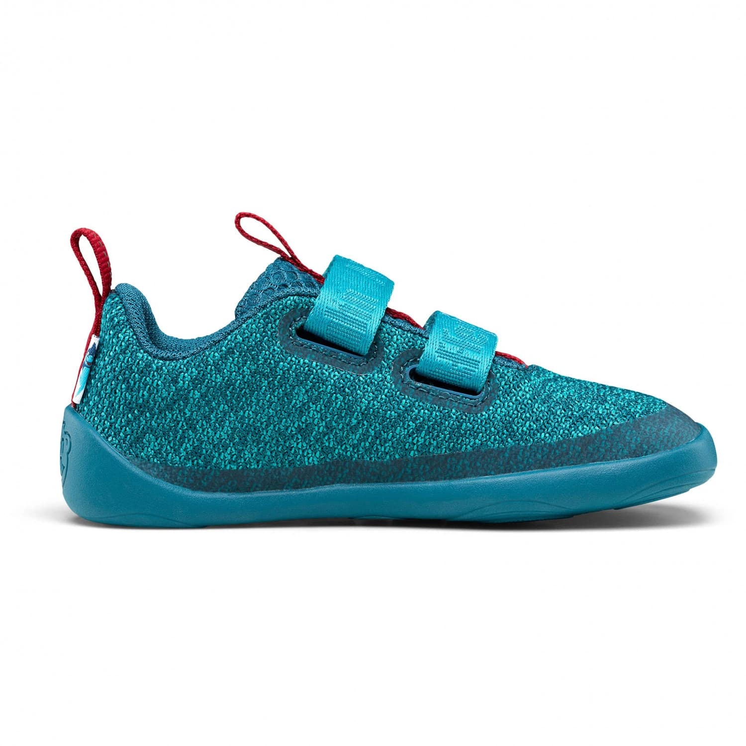 Детски обувки barefoot Affenzahn Kid's Barefoot Shoes Knit Happy Barefoot shoes - Shark / Petrol