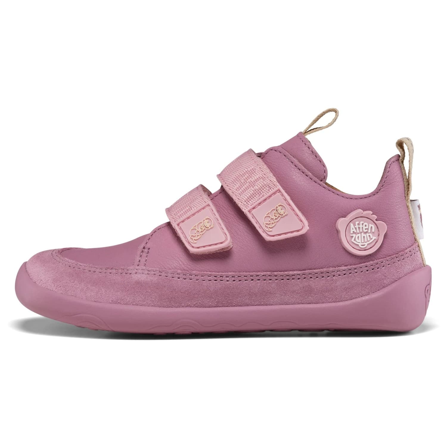 Детски обувки barefoot Affenzahn Kid's Barefoot Shoes Leather Buddy Casual shoes - Otter / Lilac