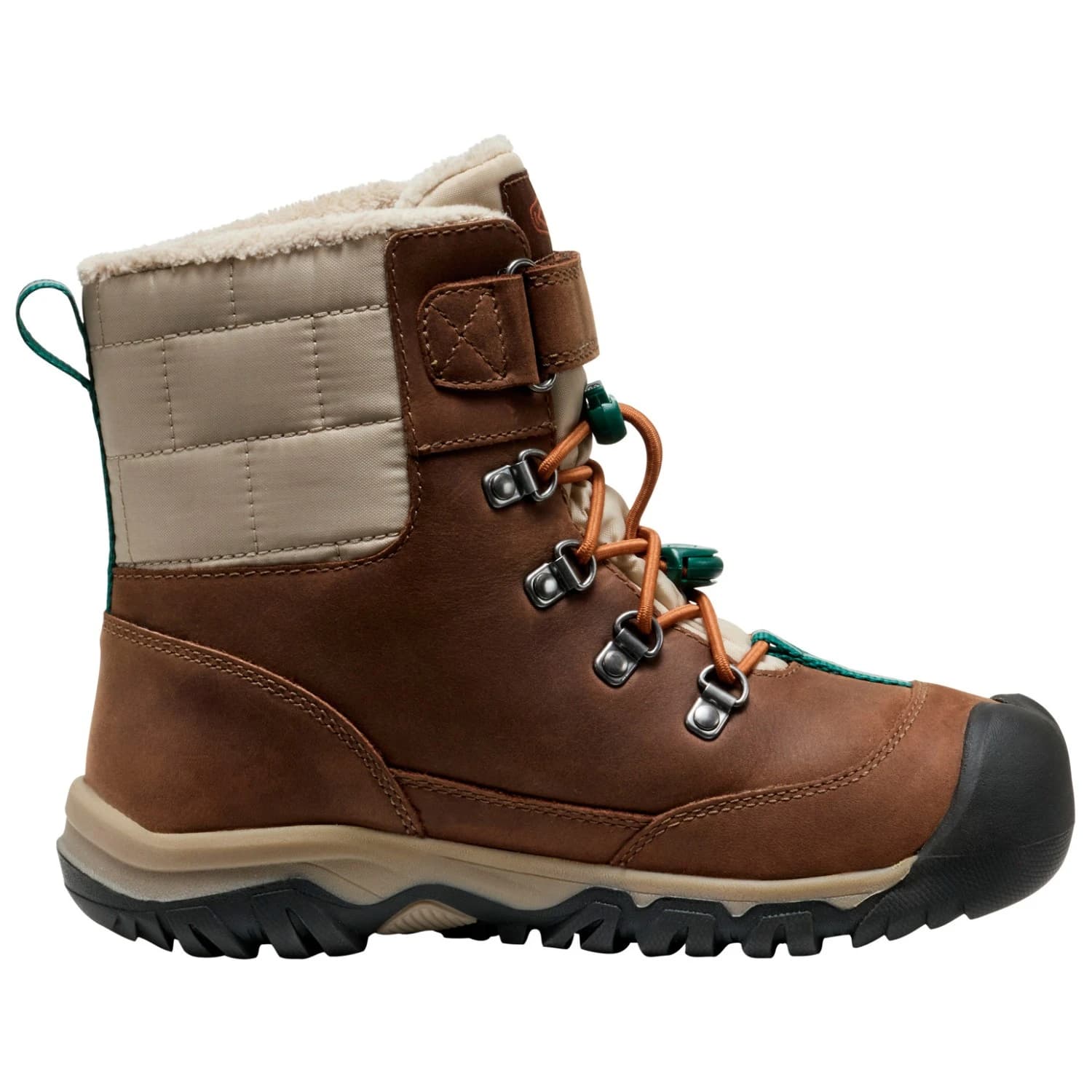 Зимни ботуши Keen Youth Kanibou WP Winter boots - Dark Earth / Roasted Pecan