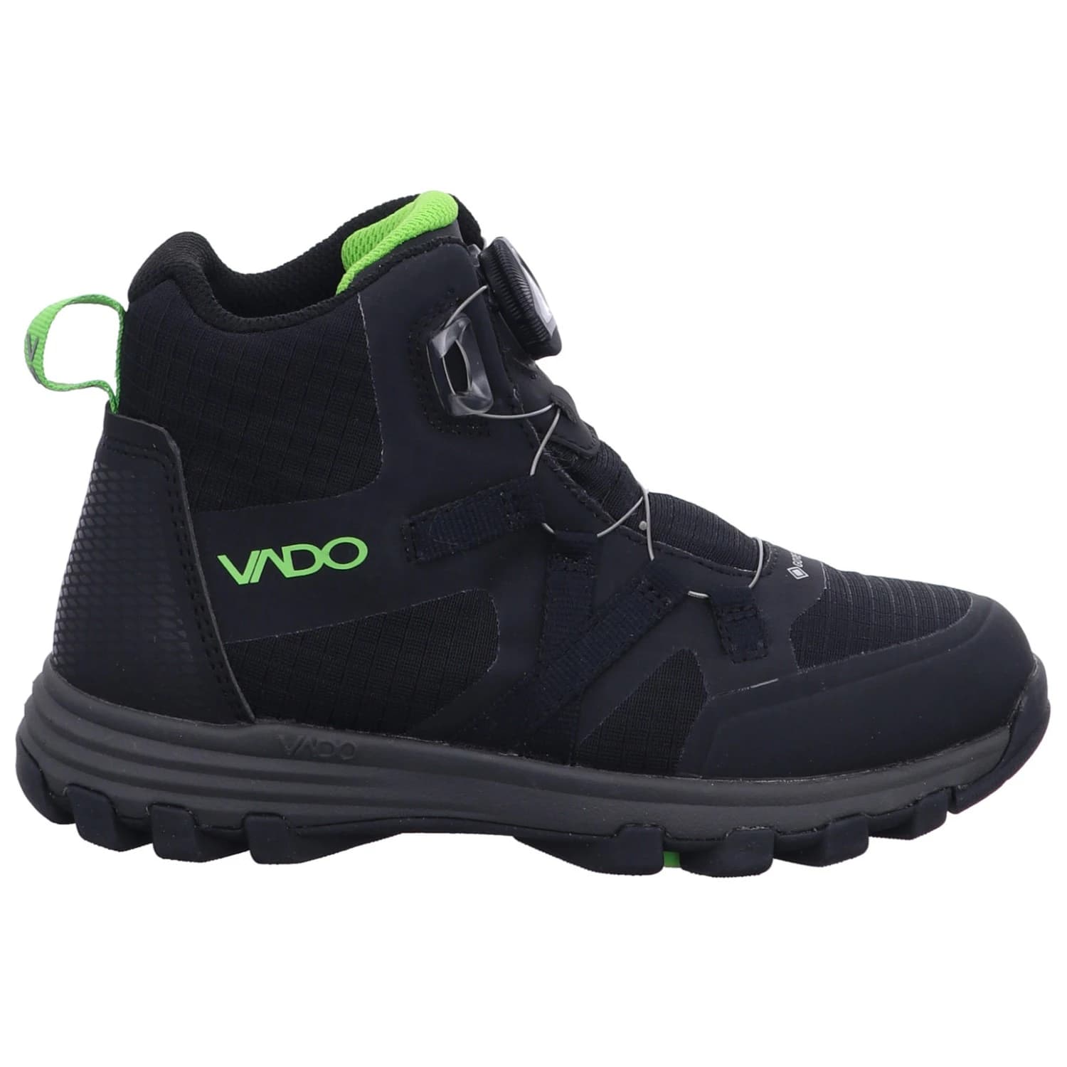 Детски зимни ботуши VADO Kid's Hiker Mid Boa GTX Winter boots - Black / Apple