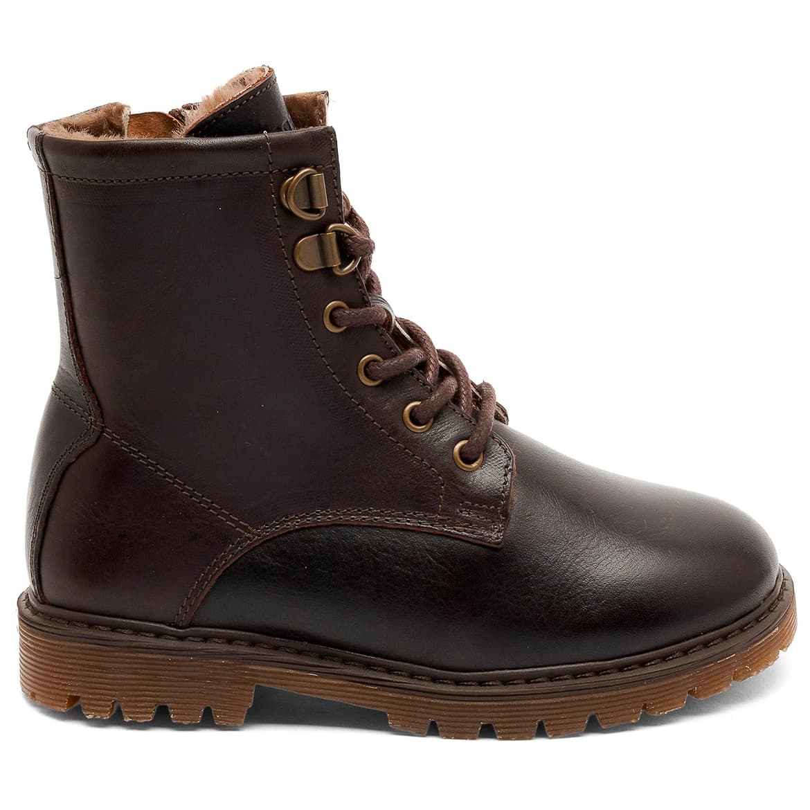 Детски зимни ботуши Bisgaard Kid's Maia Lamb Winter boots - Dark Brown