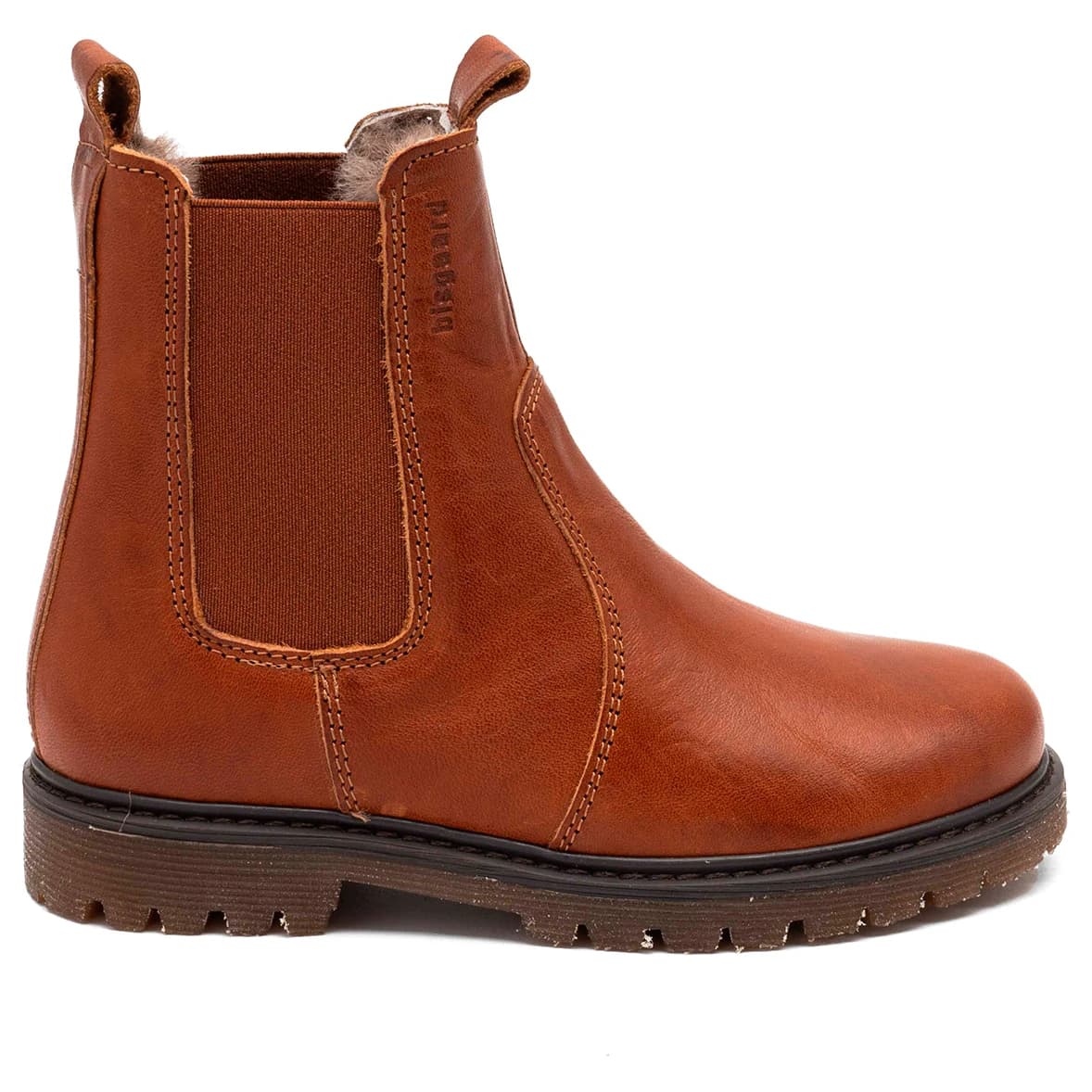 Детски зимни ботуши Bisgaard Kid's Neel Lamb Winter boots - Cognac