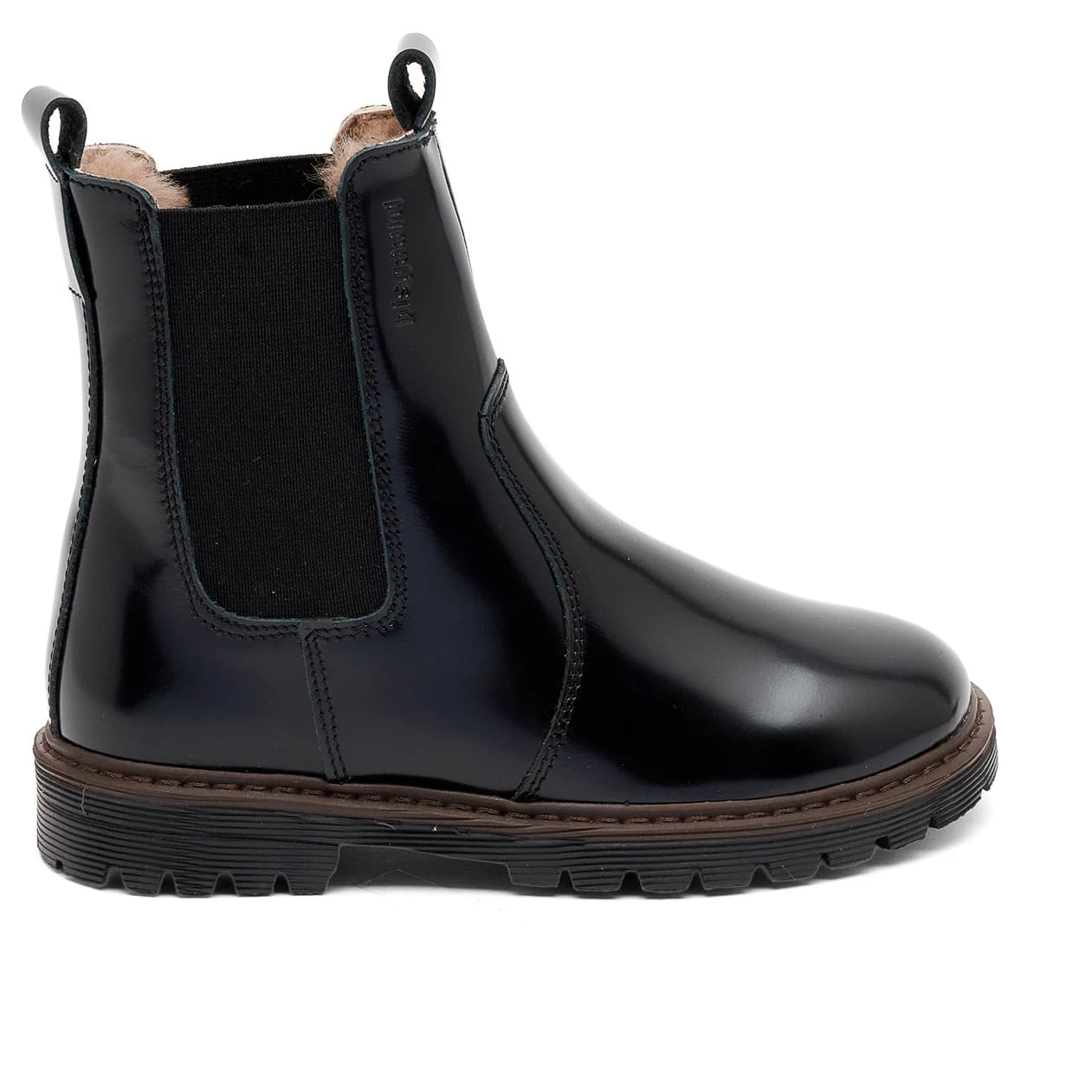 Детски зимни ботуши Bisgaard Kid's Neel Lamb Winter boots - Black Polido