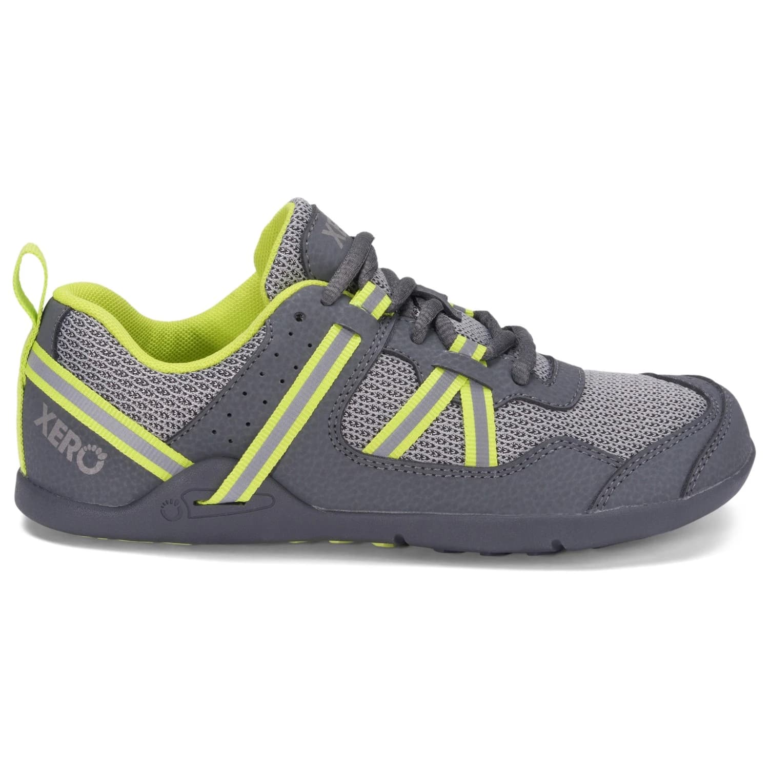 Детски обувки barefoot Xero shoes Kid's Prio Barefoot shoes - Gray / Lime
