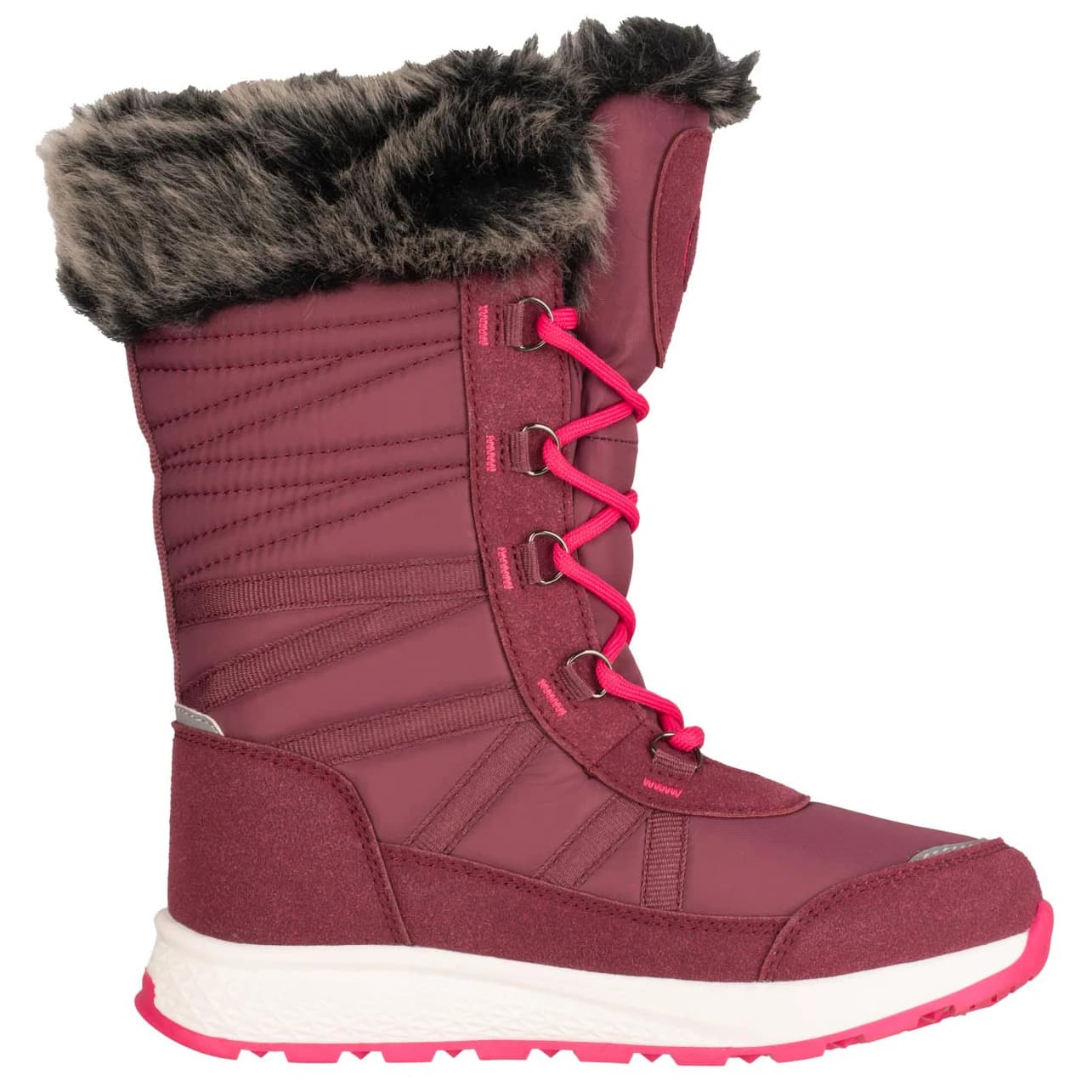 Детски зимни ботуши Trollkids Girl's Hemsedal Winter Boots XT Winter boots - Plum / Magenta