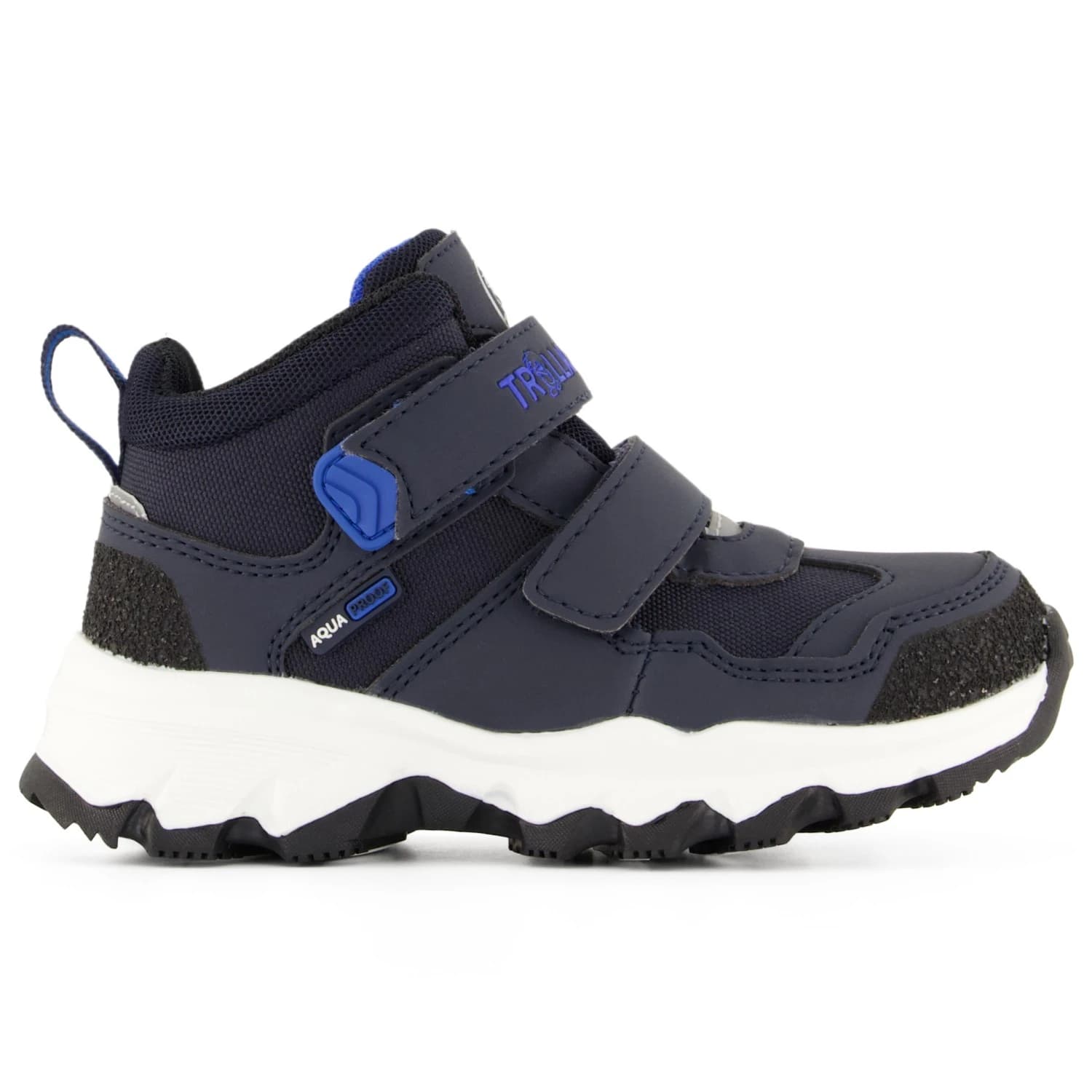 Детски туристически обувки Trollkids Kid's Kjerag Hiker Walking boots - Navy / Medium Blue