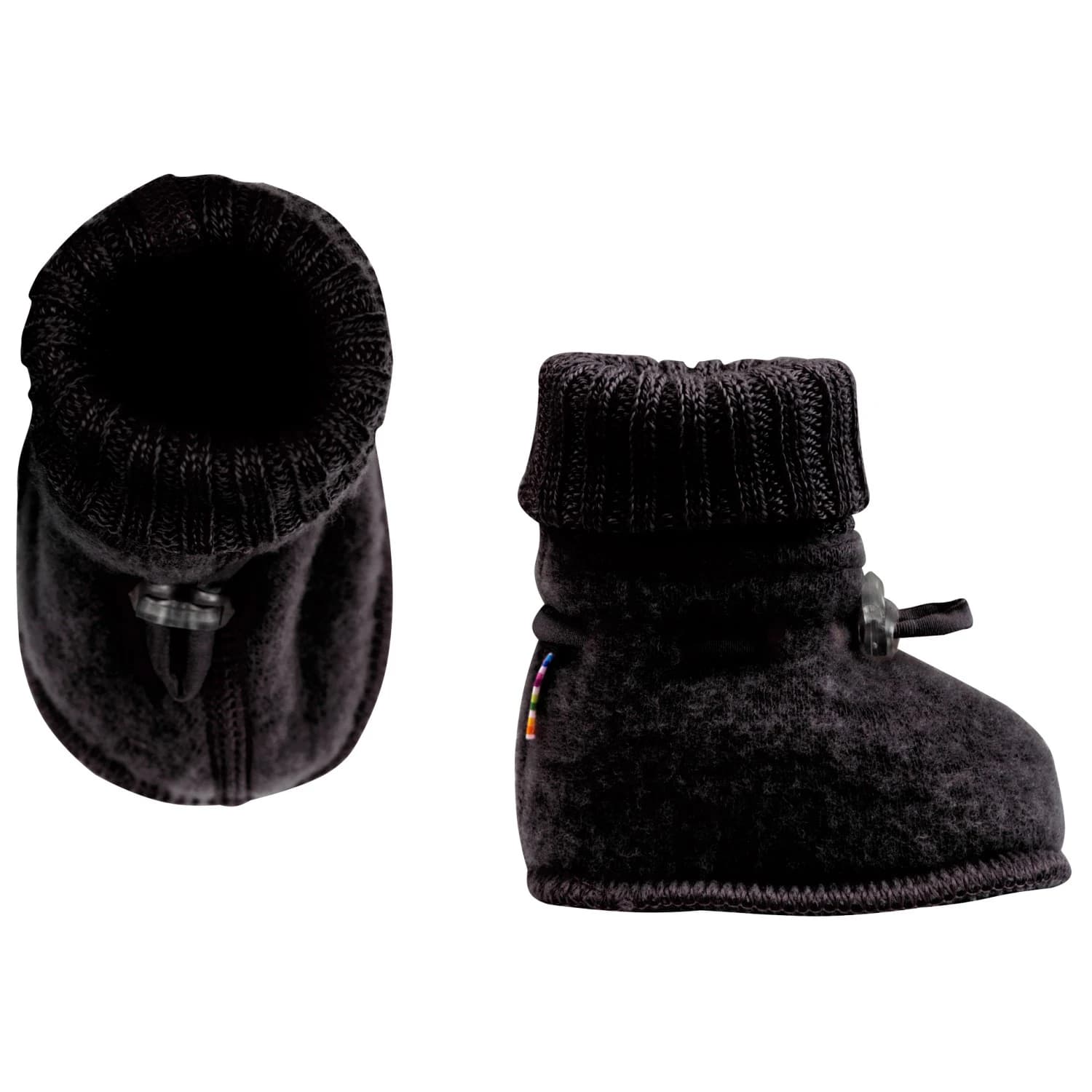 Детски пантофи Joha Kid's 68 Sleeping Booties Slippers - Black
