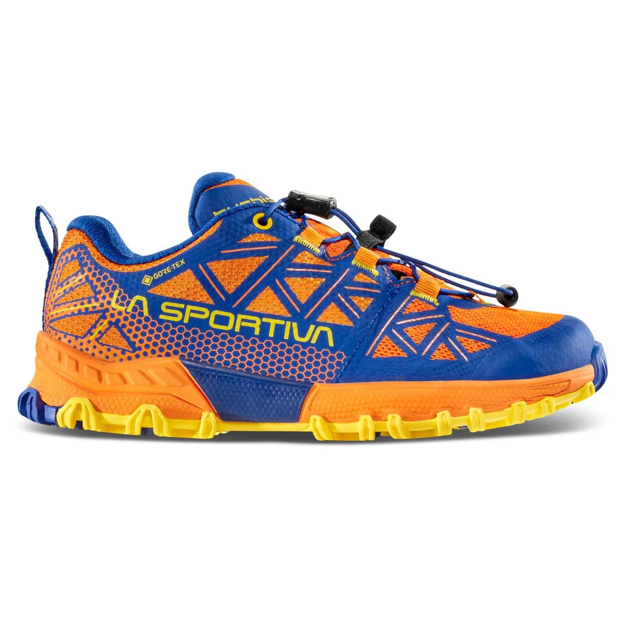 Детски обувки за трейл La Sportiva Kid's Bushido II GTX Trail running shoes - Blue / Yellow