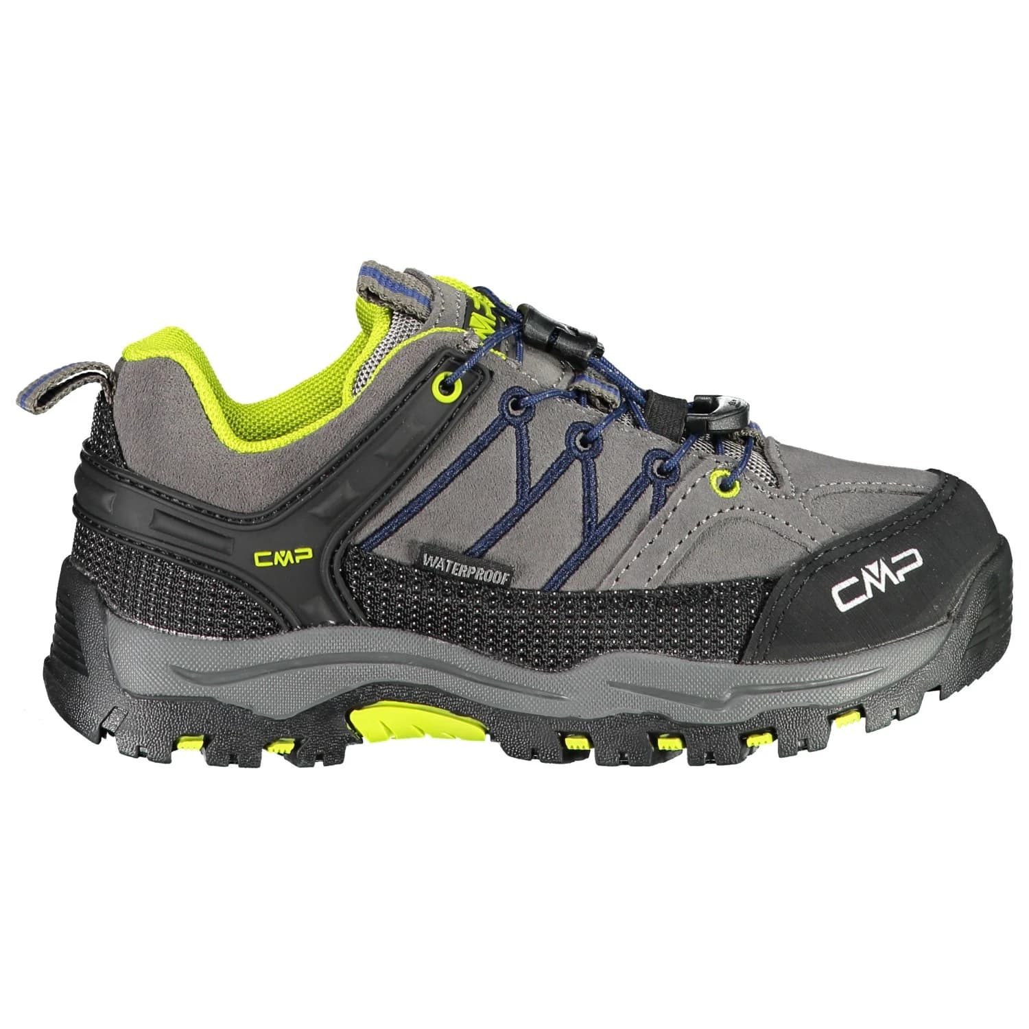 Детски мултиспорт обувки CMP Kid's Rigel Low Trekking Shoes Waterproof Multisport shoes - Graffite / Marine