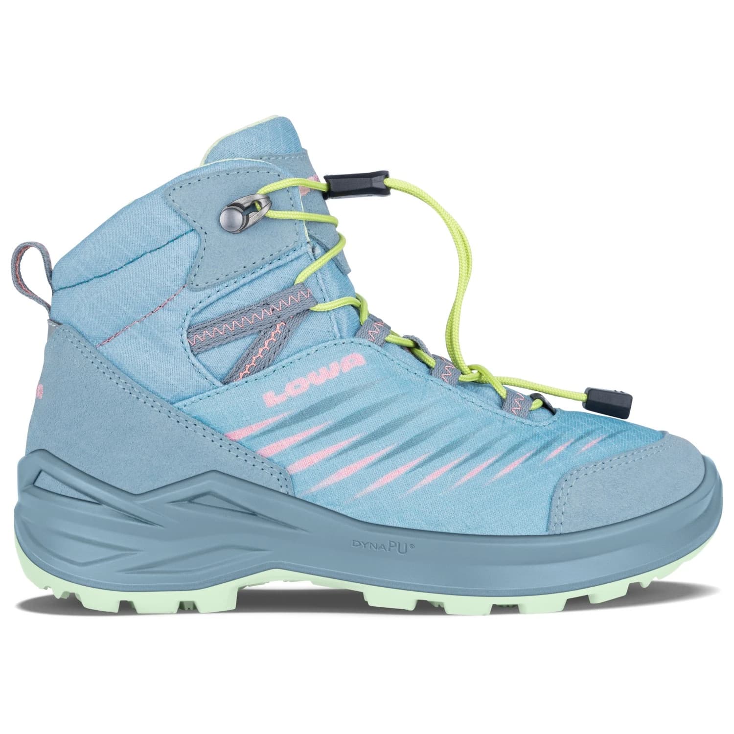 Детски туристически обувки Lowa Kid's Zirrox II GTX Mid Walking boots - Arctic / Mint