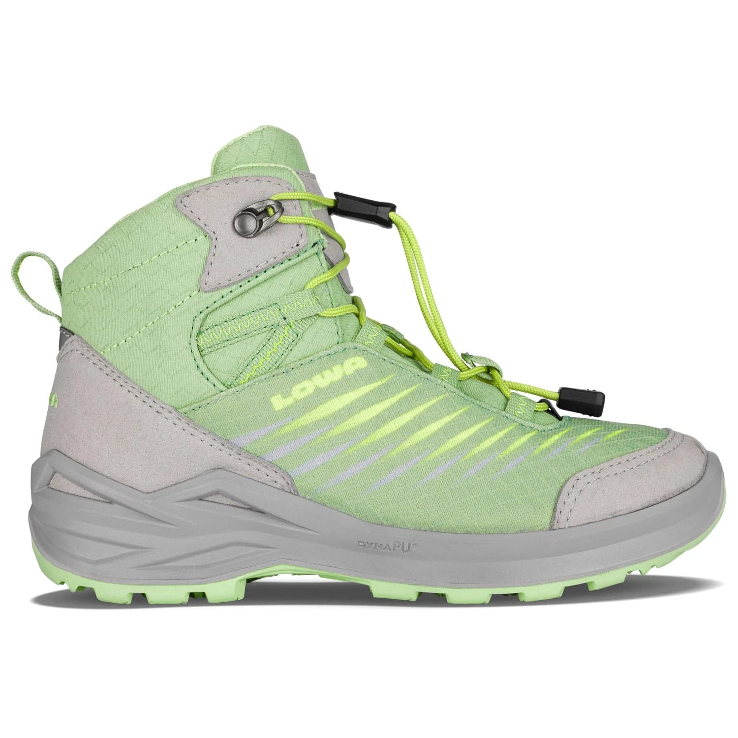Детски туристически обувки Lowa Kid's Zirrox II GTX Mid Walking boots - Smoke Green / Mint