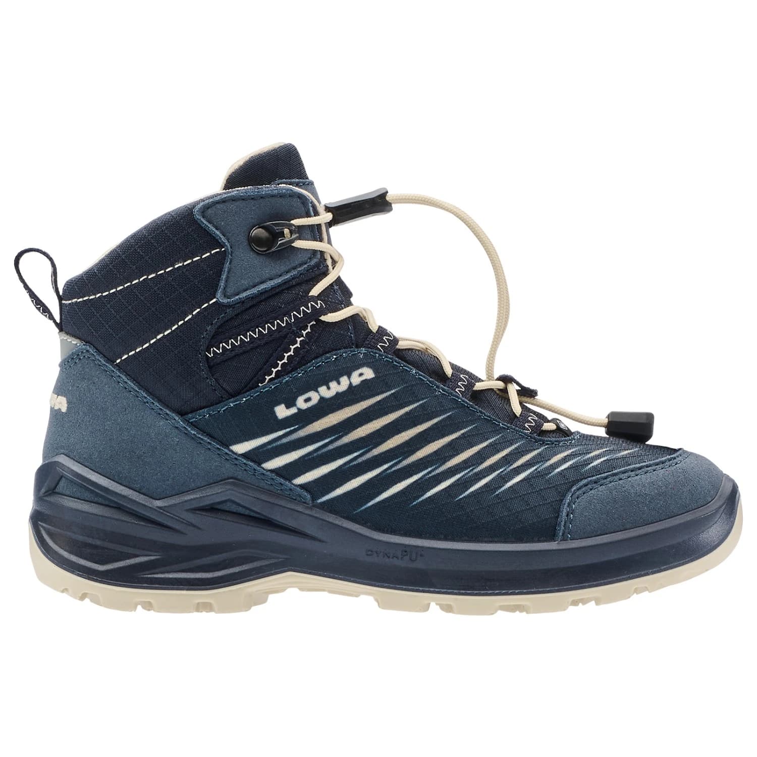 Детски туристически обувки Lowa Kid's Zirrox II GTX Mid Walking boots - Navy / Dune