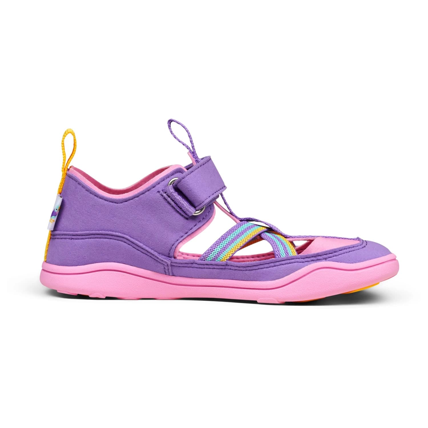 Детски сандали Affenzahn Kid's Sandals Vegan Breezy Sandals - Creative Toucan / Pink