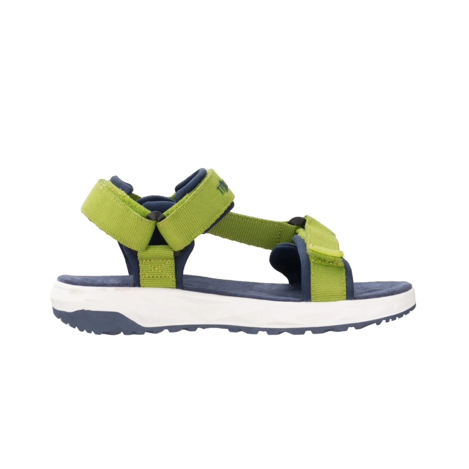 Детски сандали Trollkids Kid's Lysefjord Sandal - Kiwi / Mystic Blue / Green Lizard