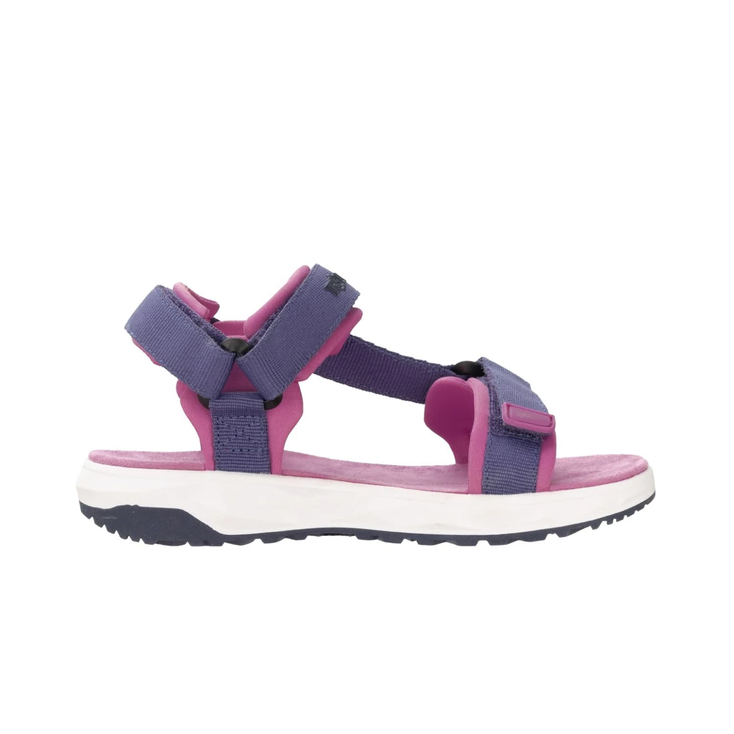 Детски сандали Trollkids Kid's Lysefjord Sandal - Violet Blue / Navy / Mallow Pink