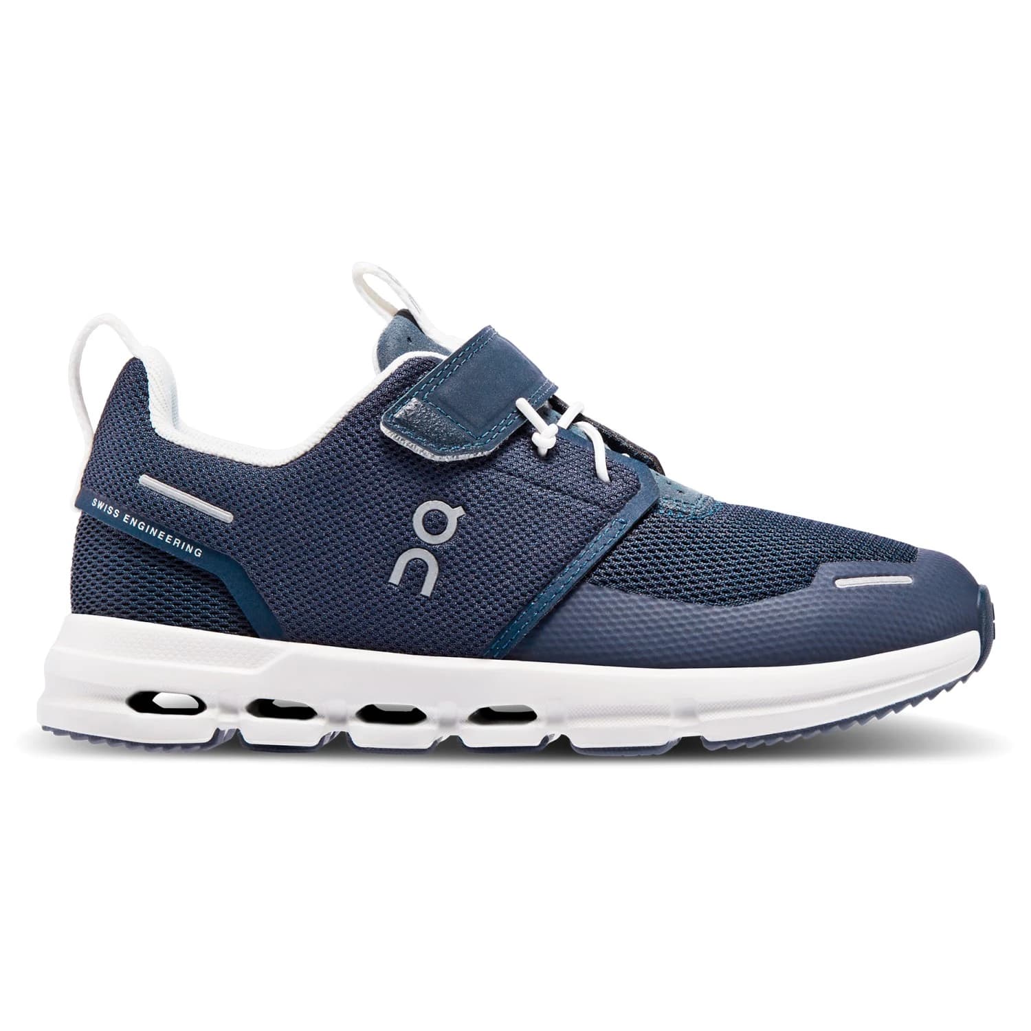 Детски маратонки On Kid's Cloud Play Sneakers - Midnight / White