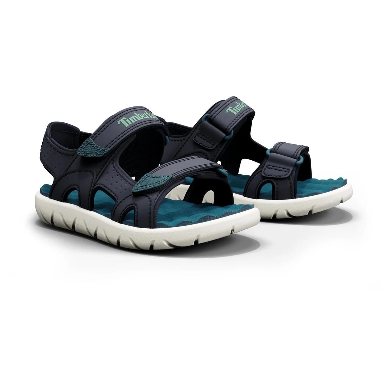 Детски сандали Timberland Kid's Perkins Row 2-Strap Sandal - Dark Blue