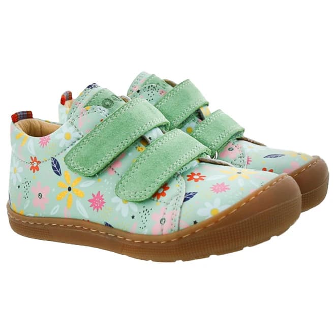 Детски обувки barefoot Koel Kid's Danny Print Barefoot shoes - Garden Mint