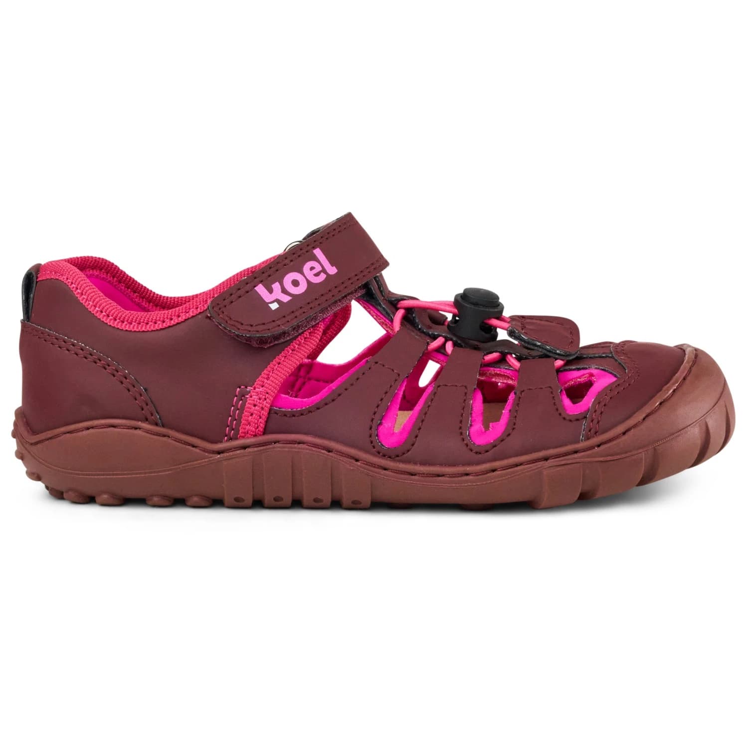Детски сандали Koel Kid's Madison 2.0 Barefoot shoes - Wine