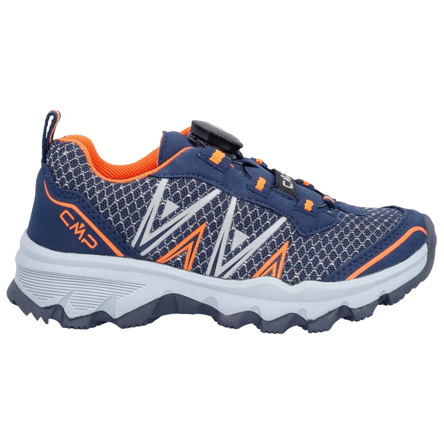 Детски мултиспорт обувки CMP Kid's Aksa Fitgo Fast Hiking Shoes Multisport shoes - Black Blue / Flame