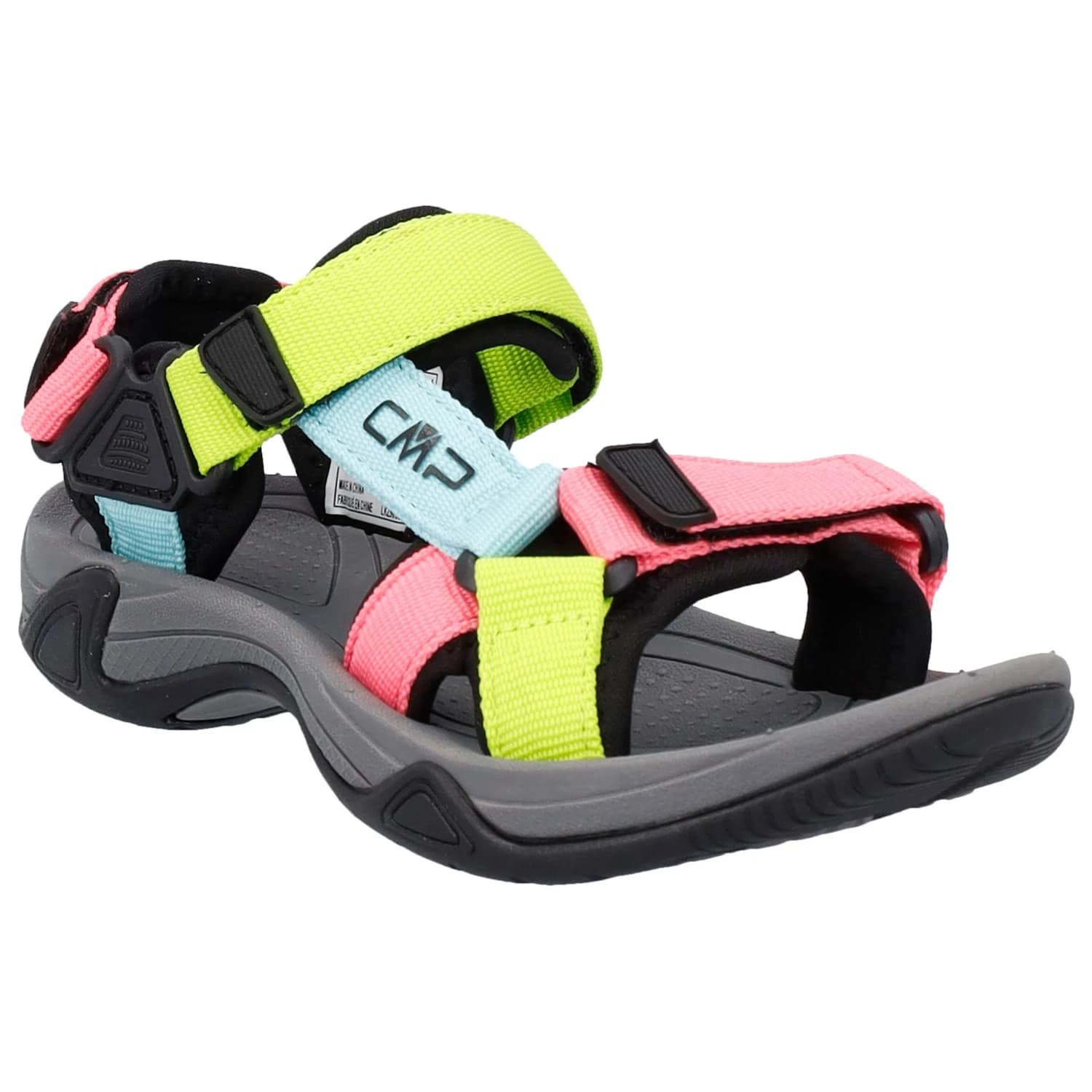 Детски сандали Cmp Kid's Hamal Sandals - Lagoon / Pink Fluo / Acido