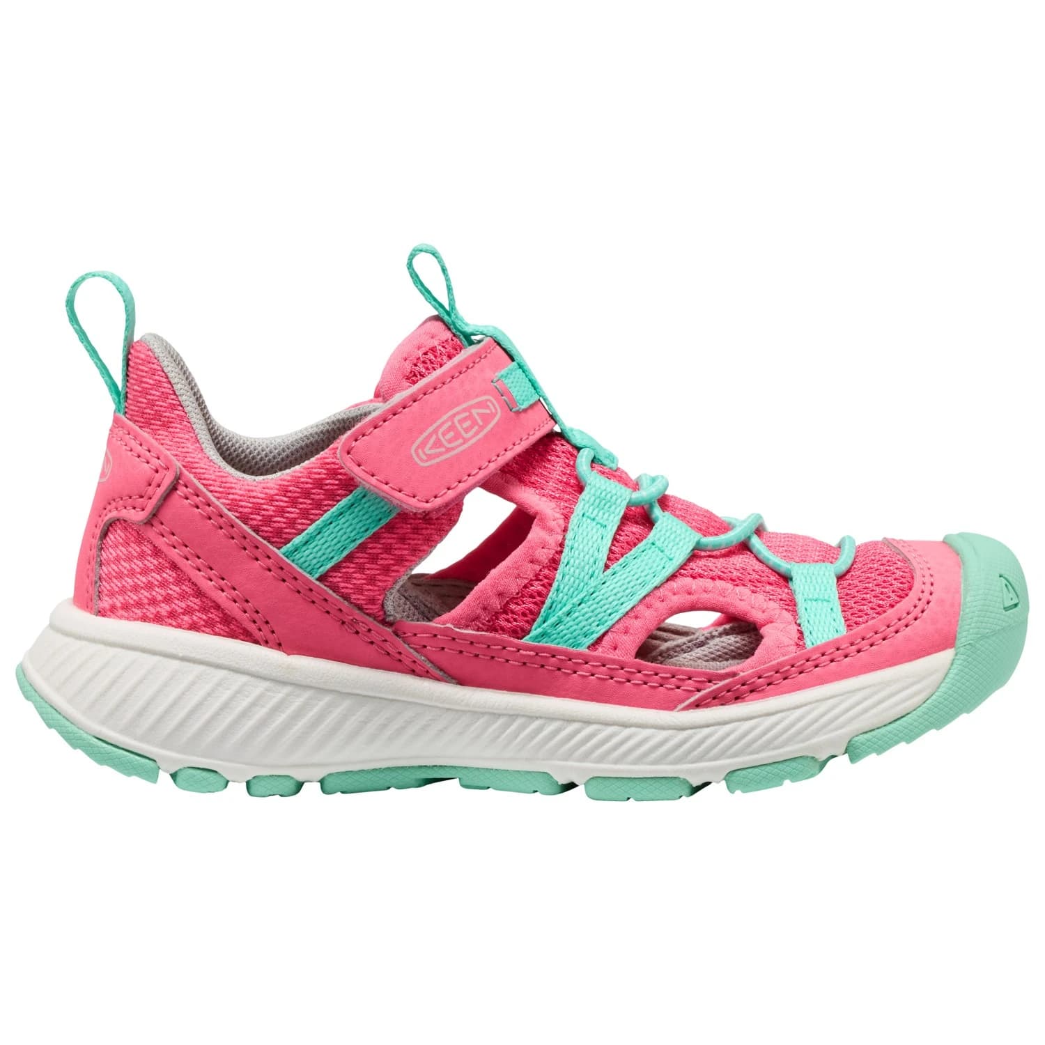 Детски сандали Keen Kid's Motozoa Sandal - Pink Lemonade / Cabbage
