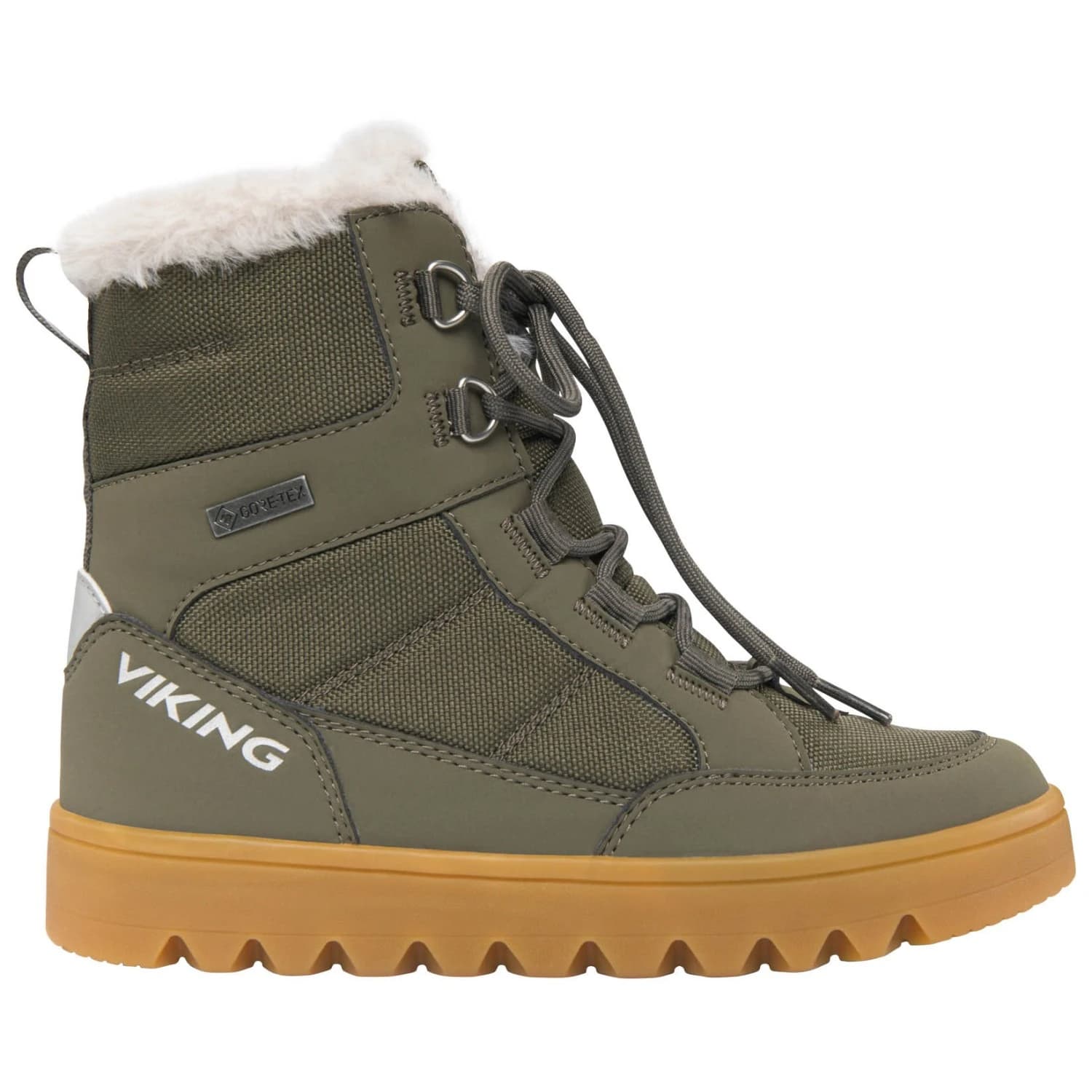 Детски зимни ботуши Viking Kid's Fleek Warm GTX Zip Winter boots - Pine / Olive