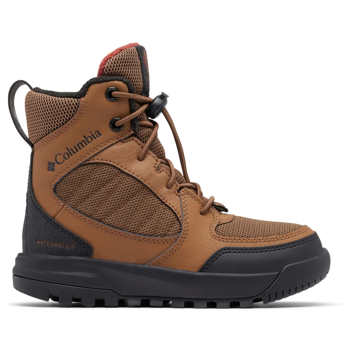 Детски зимни ботуши Columbia Kid's Youth Portlander Omni-Heat Winter boots - Brown
