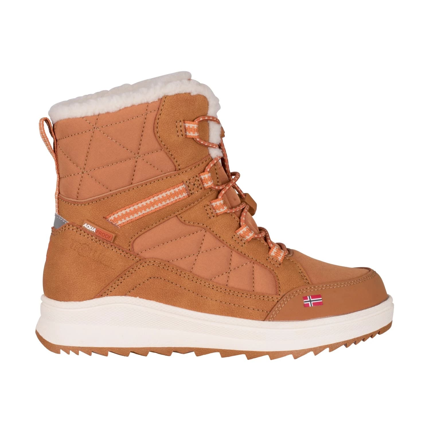 Детски зимни ботуши Trollkids Girl's Arendal Winter Boots XT Winter boots - Almond