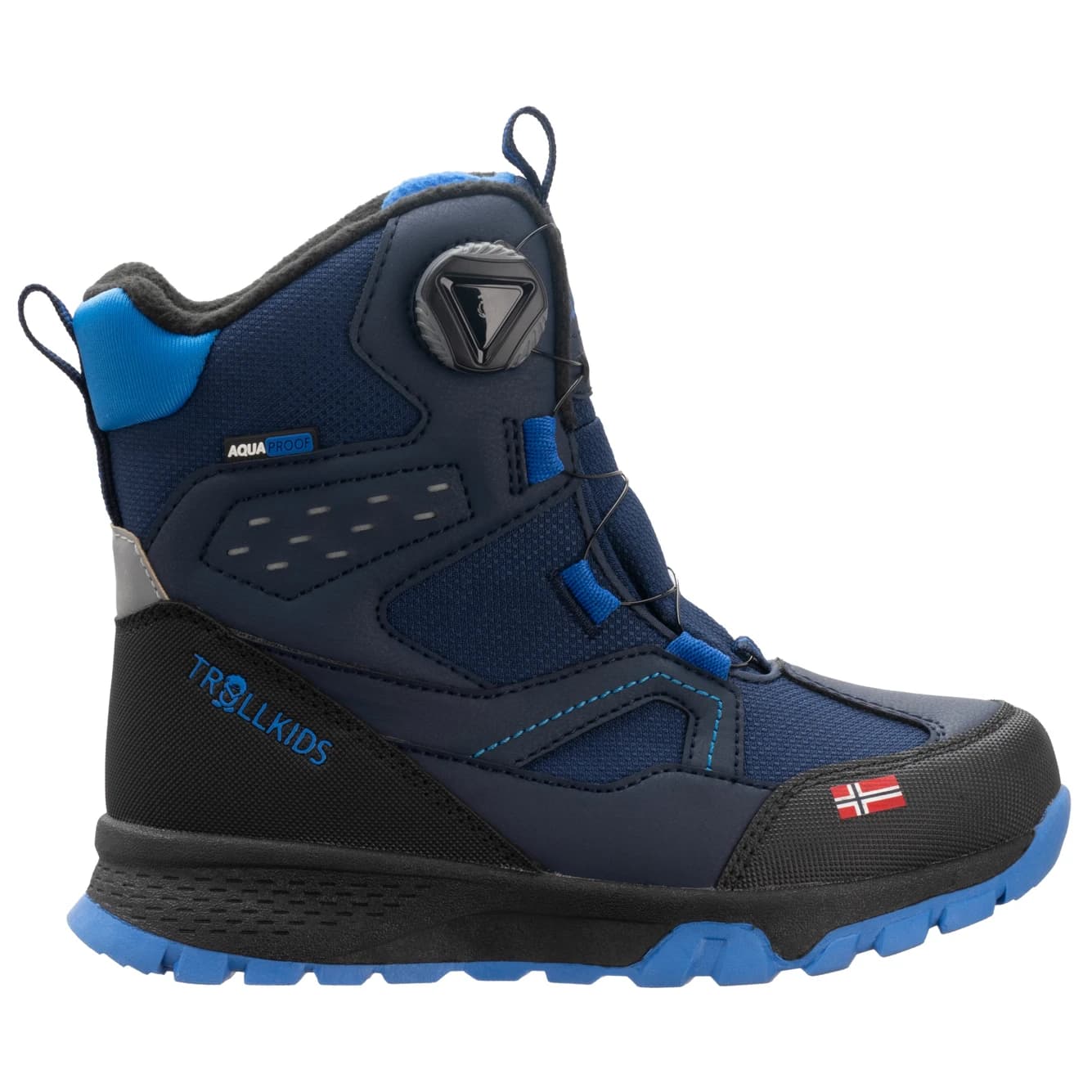 Детски зимни ботуши Trollkids Kid's Kirkenes Winter Boots - Navy / Medium Blue