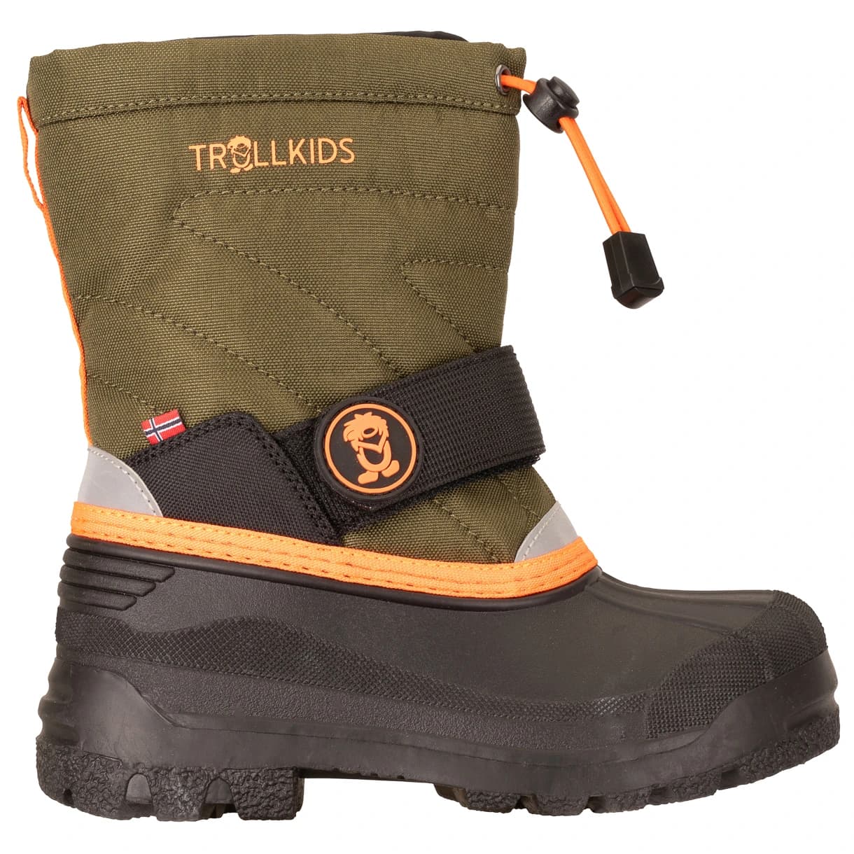 Детски зимни ботуши Trollkids Kid's Telemark Winter Boots Pro Winter boots - Spruce Green
