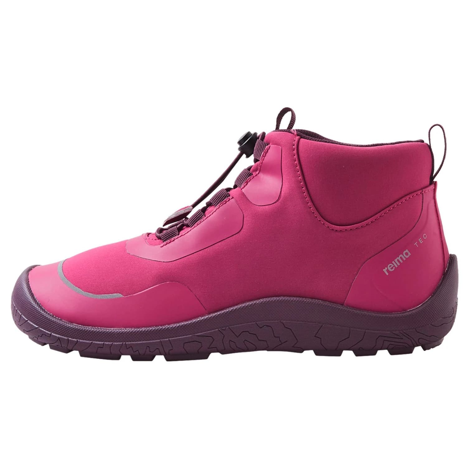 Детски обувки barefoot Reima Kid's Loikkii Barefoot shoes - Cool Burgundy
