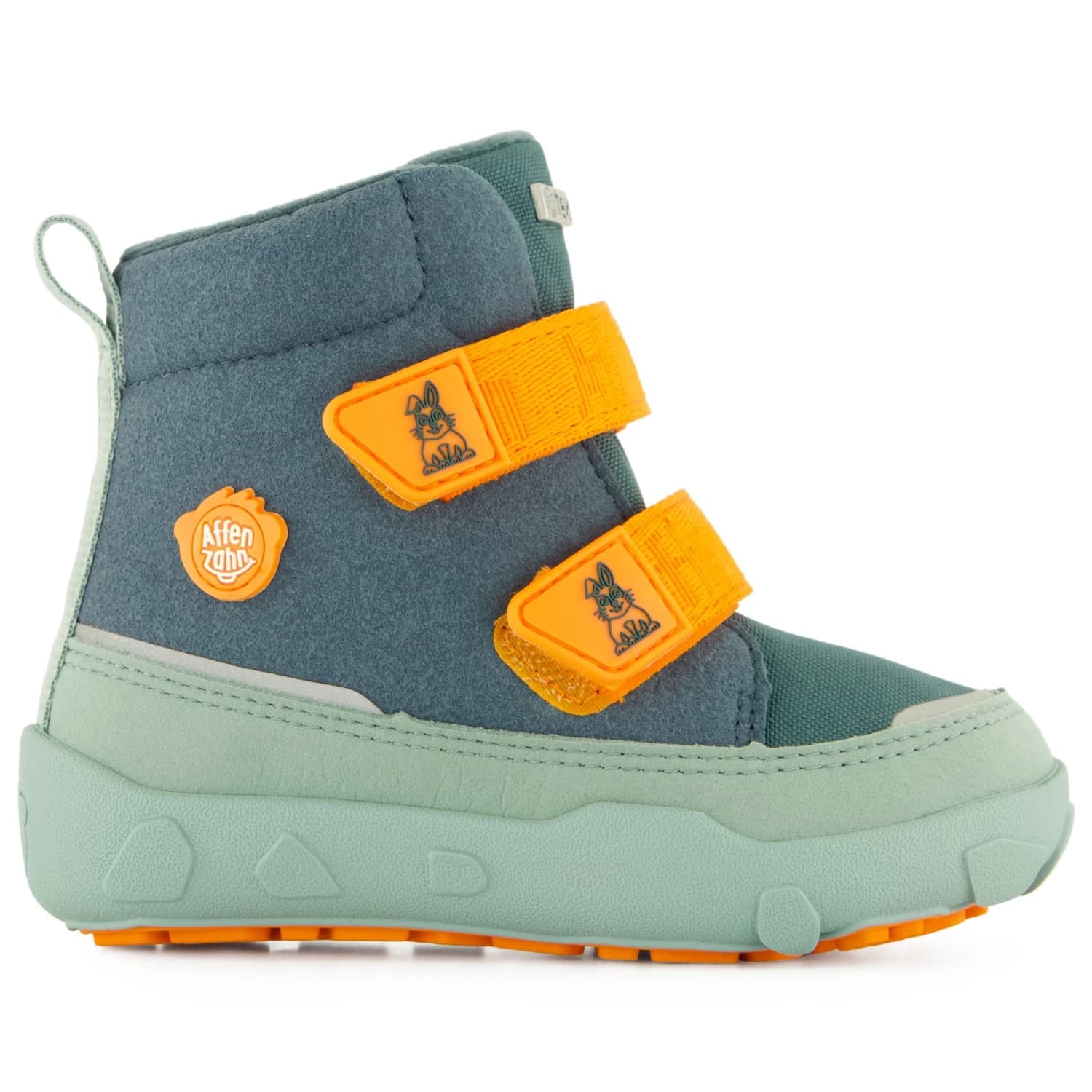 Детски зимни ботуши Affenzahn Kid's Mid Boot Chamude Comfy Winter boots - Bunny / Petrol