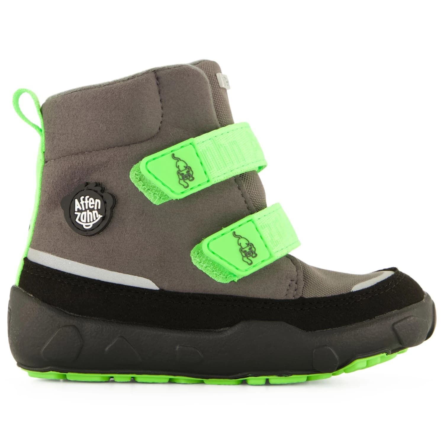 Детски зимни ботуши Affenzahn Kid's Mid Boot Chamude Comfy Winter boots - Panther / Grey
