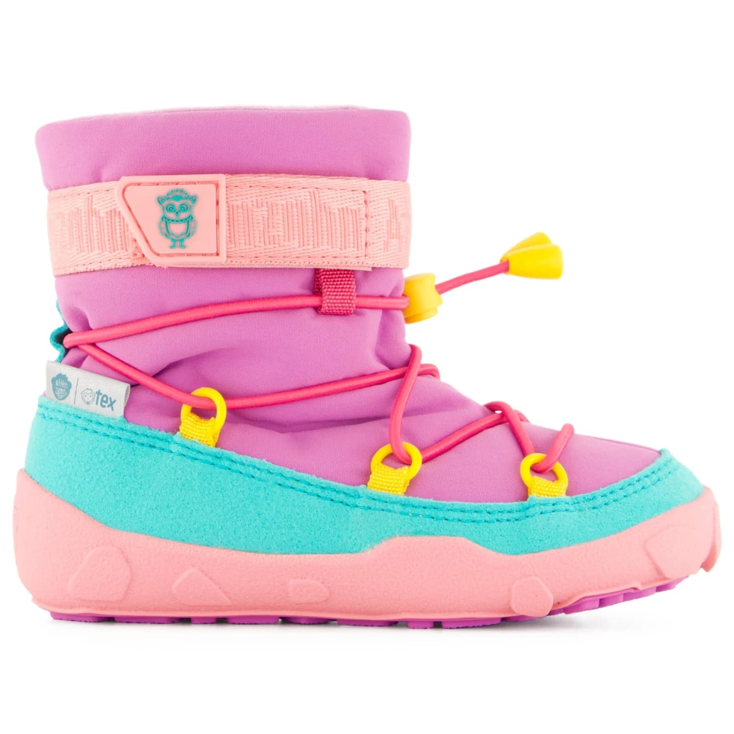 Детски зимни ботуши Affenzahn Kid's Snow Boot Vegan Snowy Winter boots - Owl