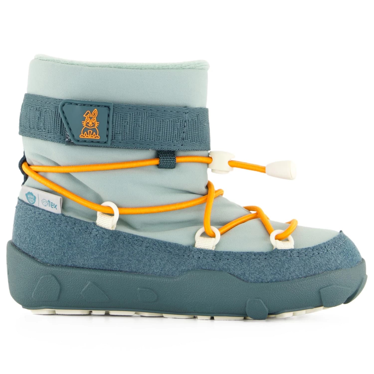 Детски зимни ботуши Affenzahn Kid's Snow Boot Vegan Snowy Winter boots - Bunny / Mint