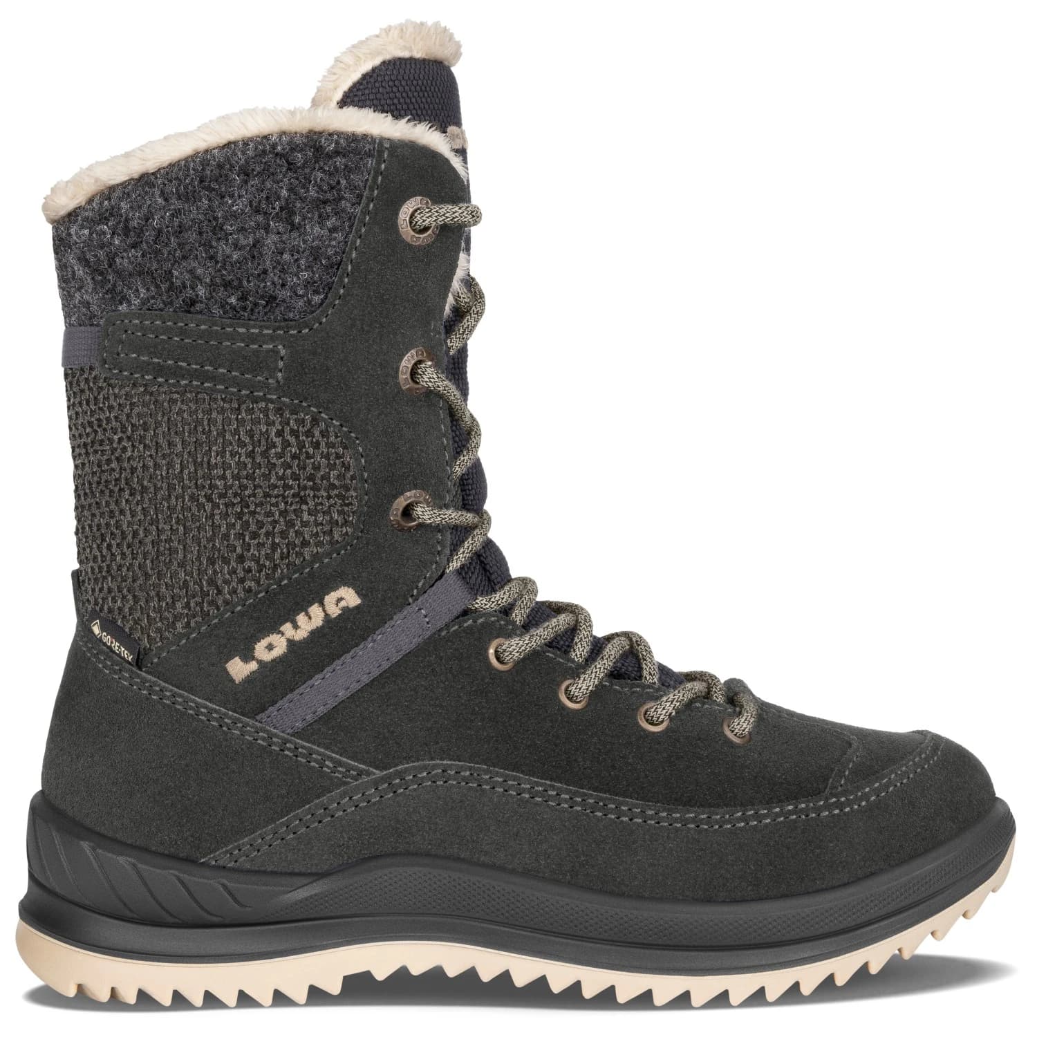 Детски зимни ботуши Lowa Kid's Bianca GTX Hi Junior Winter boots - Anthracite / Champagne