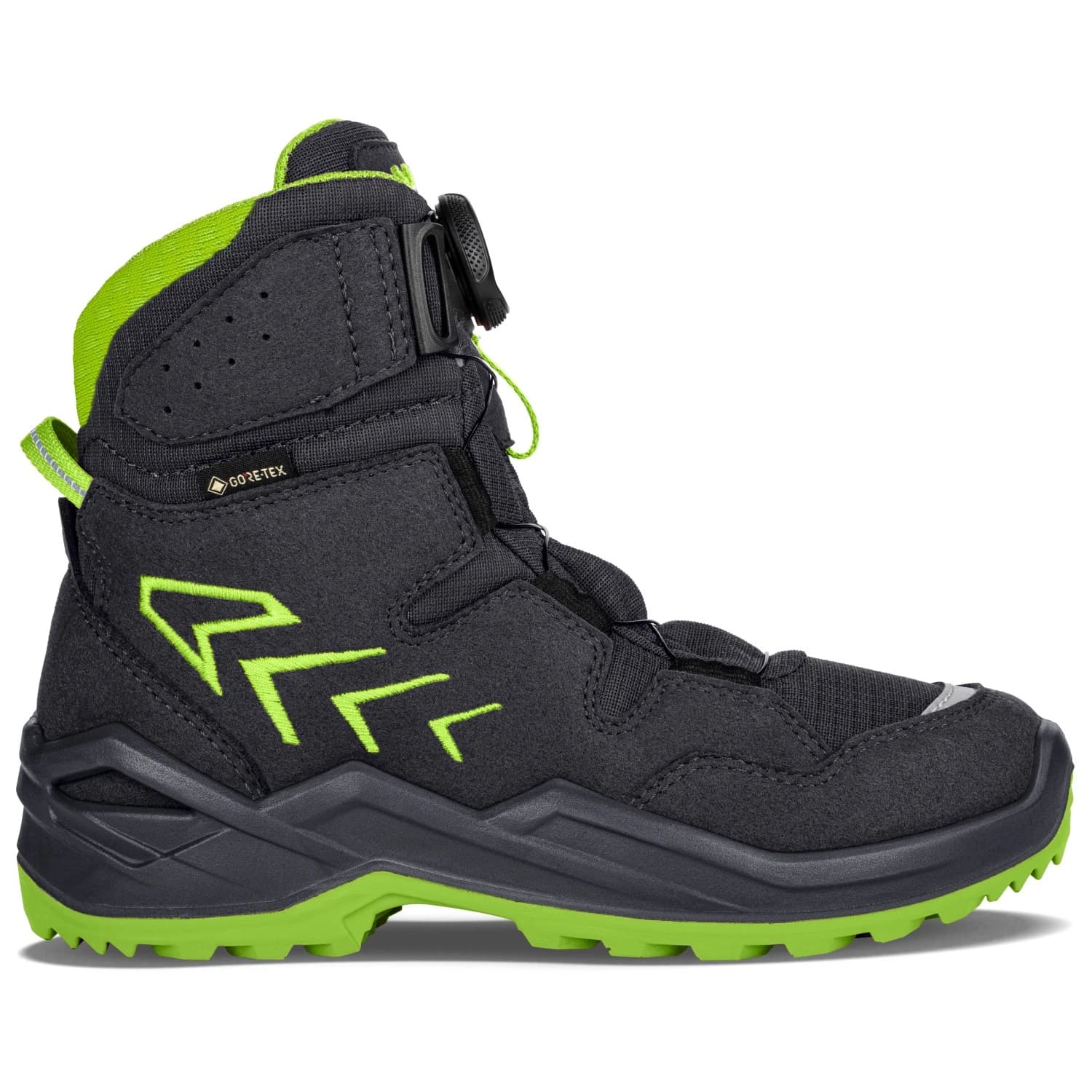 Детски зимни ботуши Lowa Kid's Firo GTX Hi Junior Winter boots - Navy / Lime