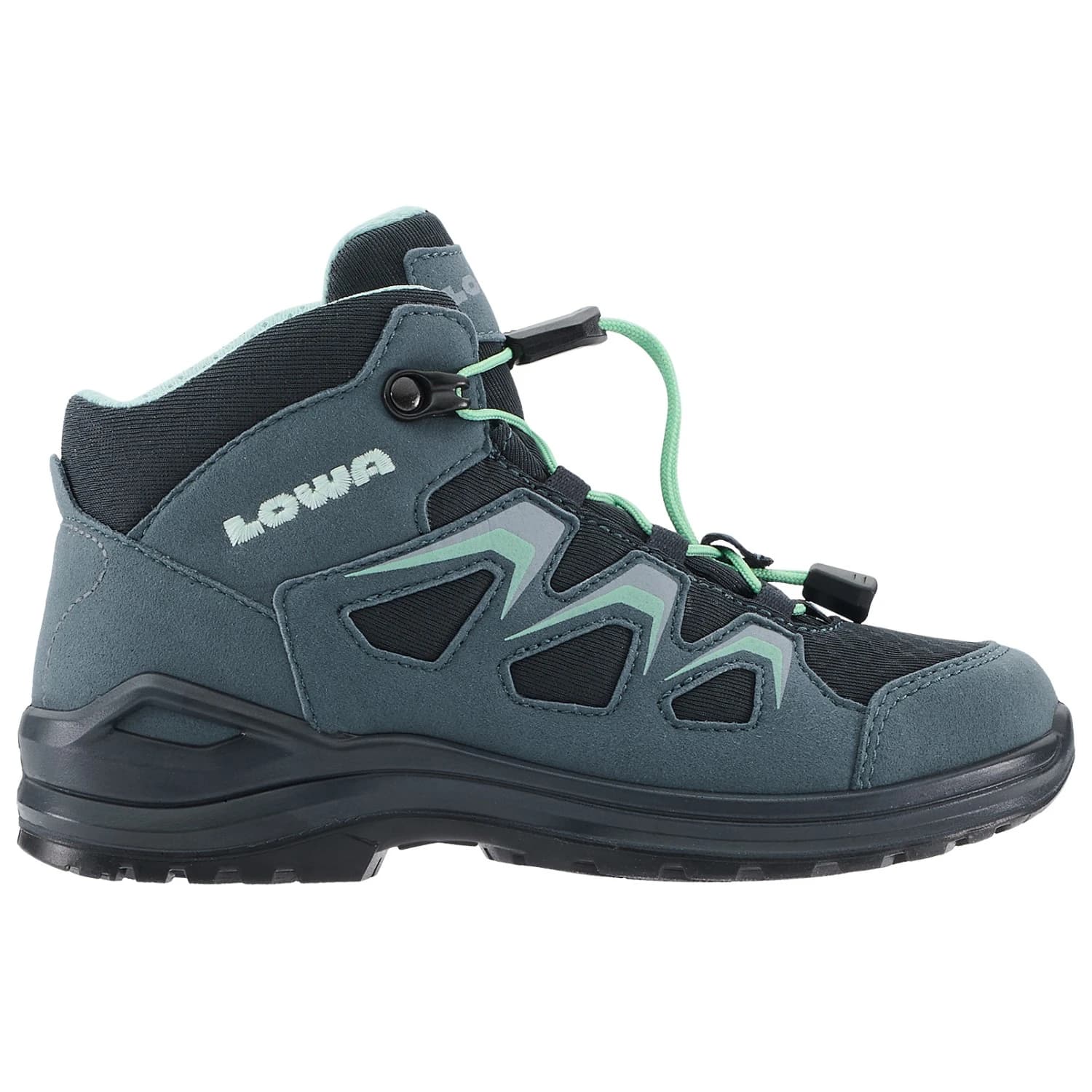 Детски туристически обувки Lowa Kid's Innox Evo GTX QC Junior Walking boots - Navy / Jade