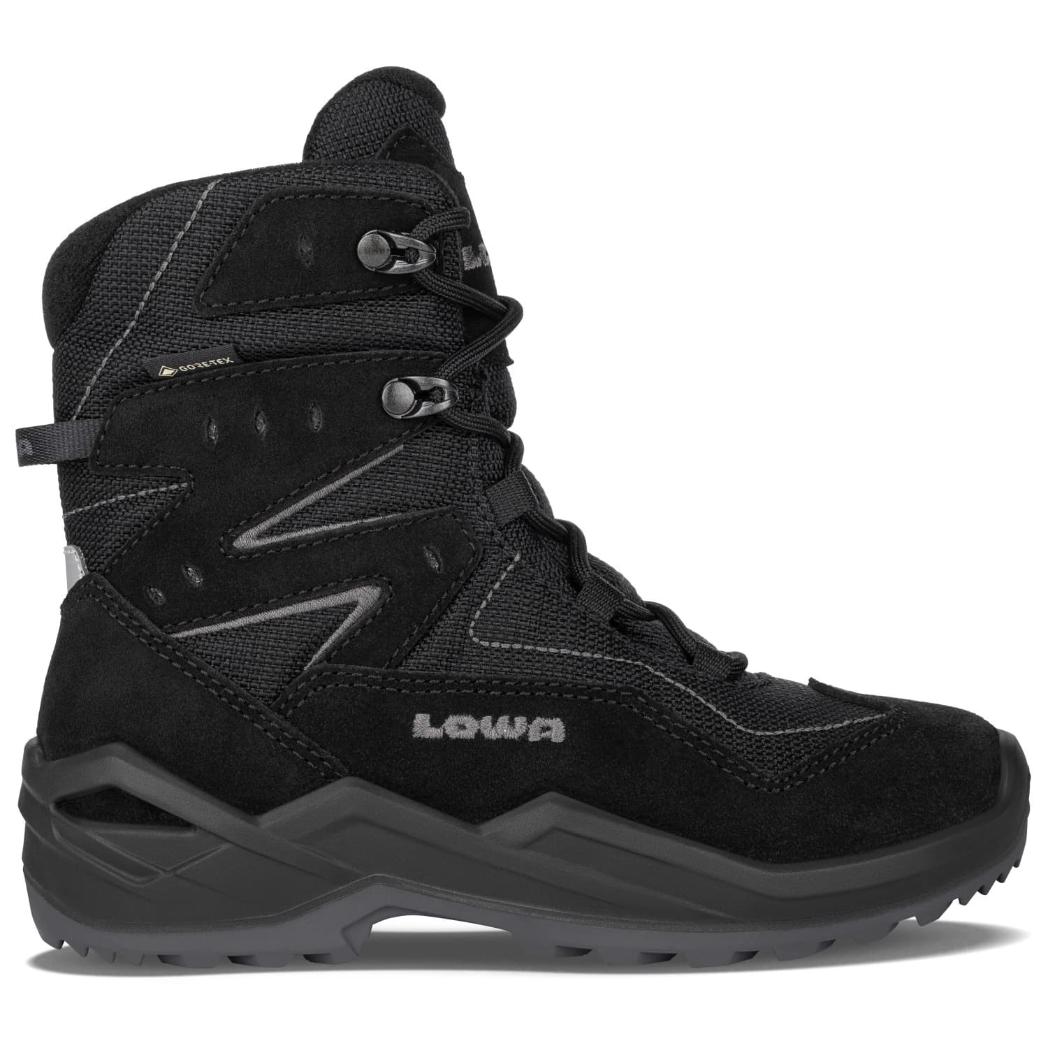 Детски зимни ботуши Lowa Kid's Lino GTX Hi Junior Winter boots - Black / Grey