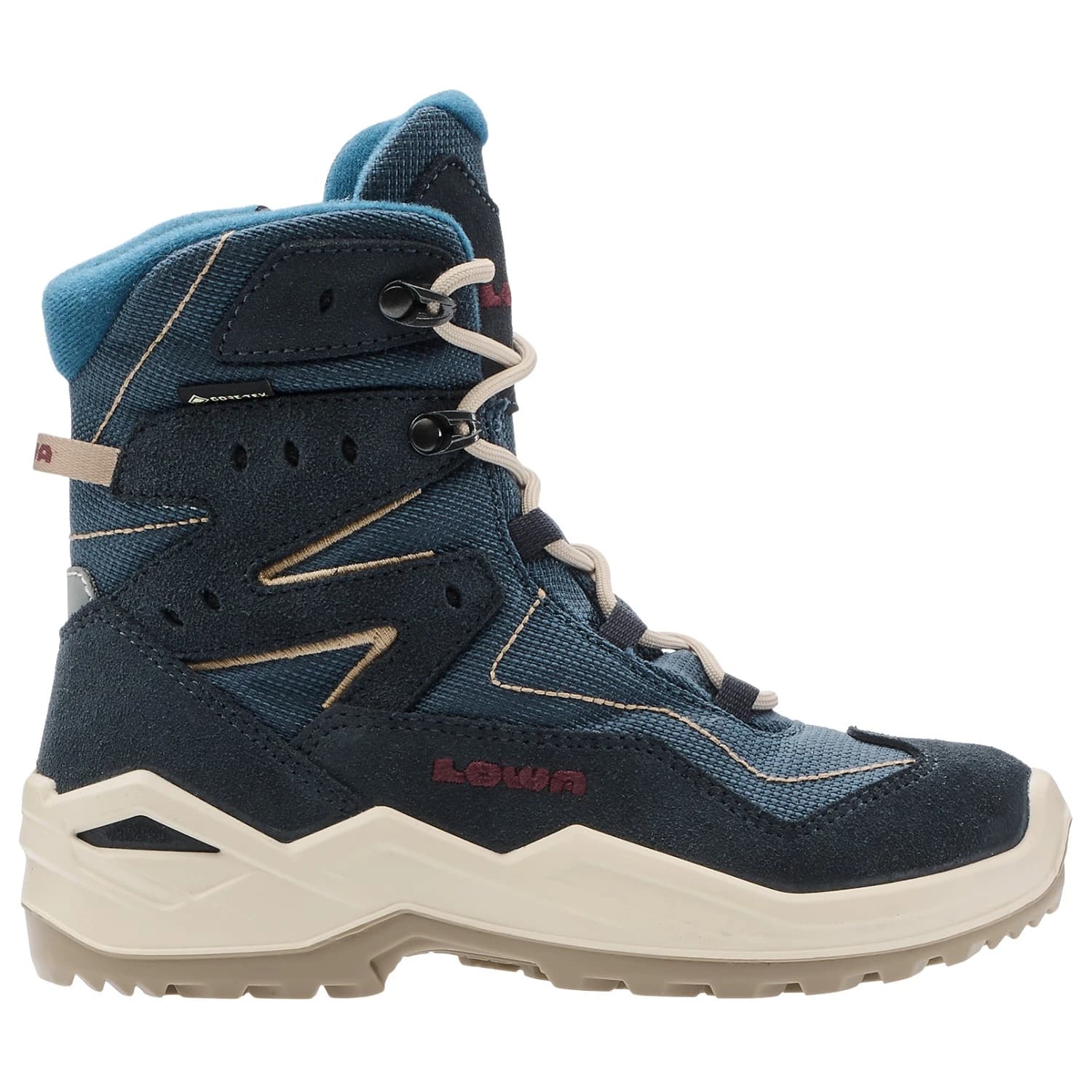 Детски зимни ботуши Lowa Kid's Lino GTX Hi Junior Winter boots - Navy / Dune