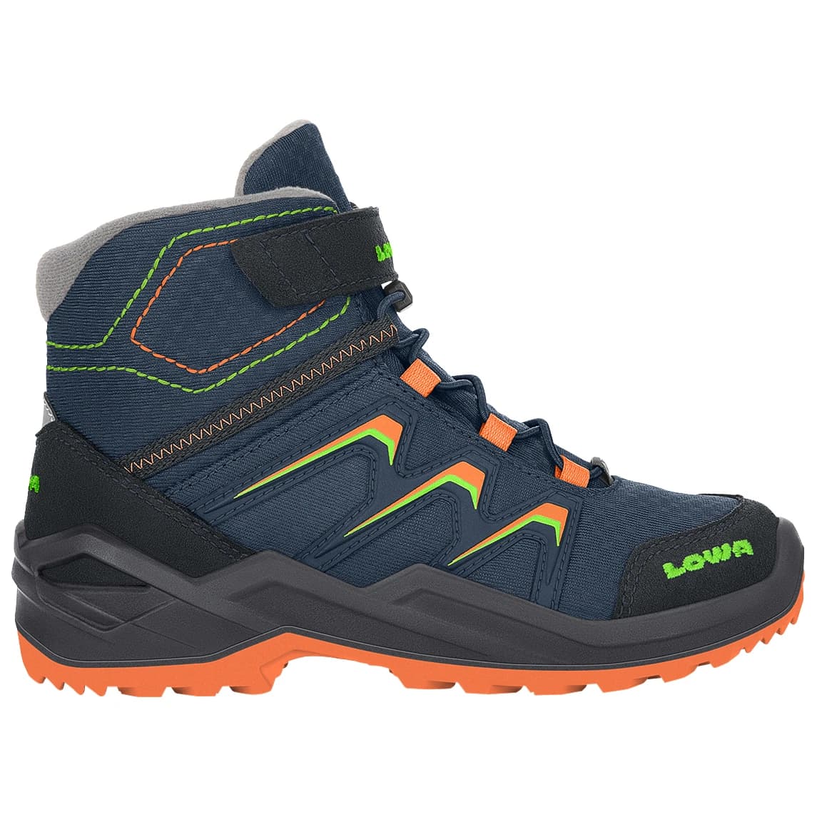 Детски зимни ботуши Lowa Kid's Maddox Warm GTX Mid Junior Winter boots - Navy / Orange