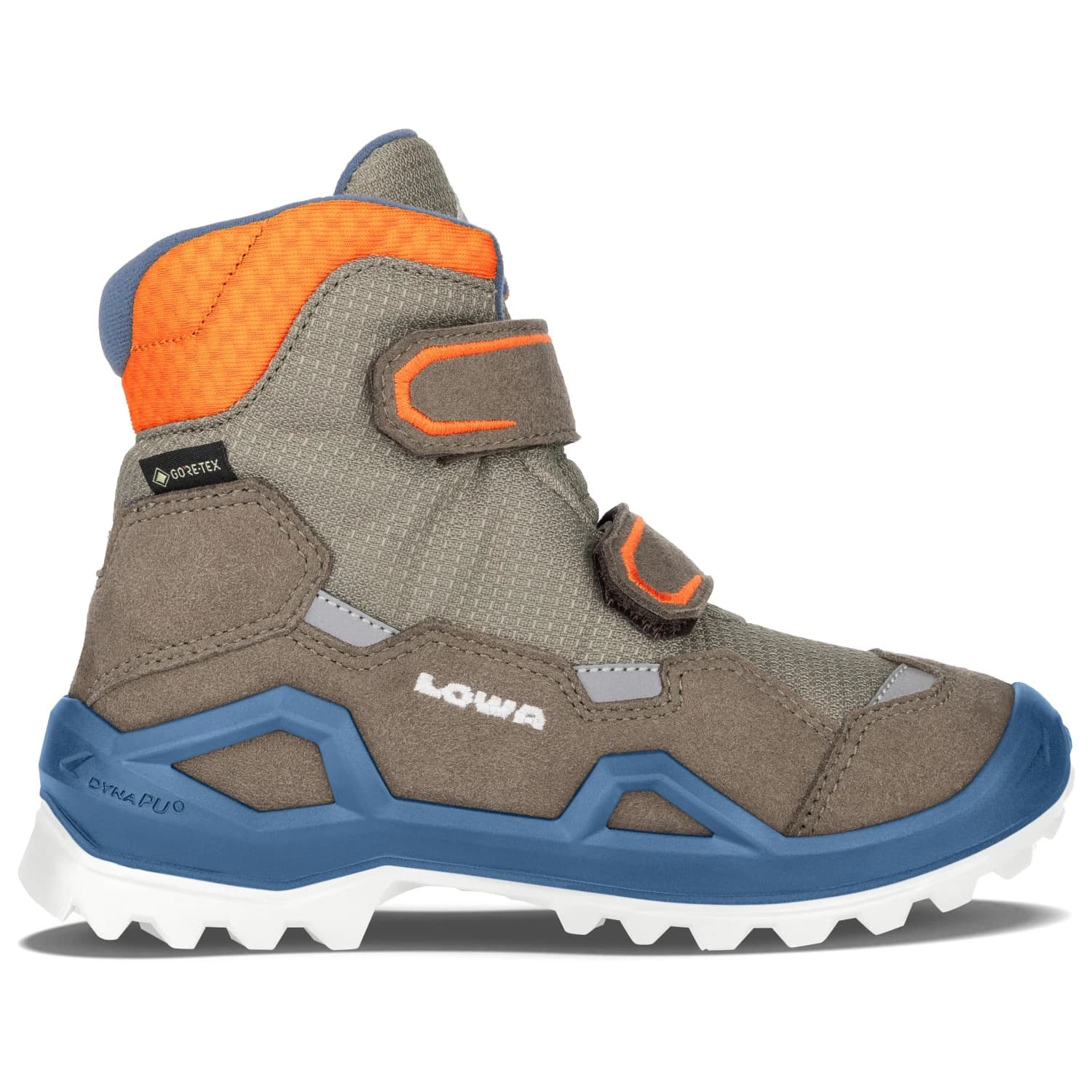 Детски зимни ботуши Lowa Kid's Milo Evo GTX Mid Junior Winter boots - Brown / Orange