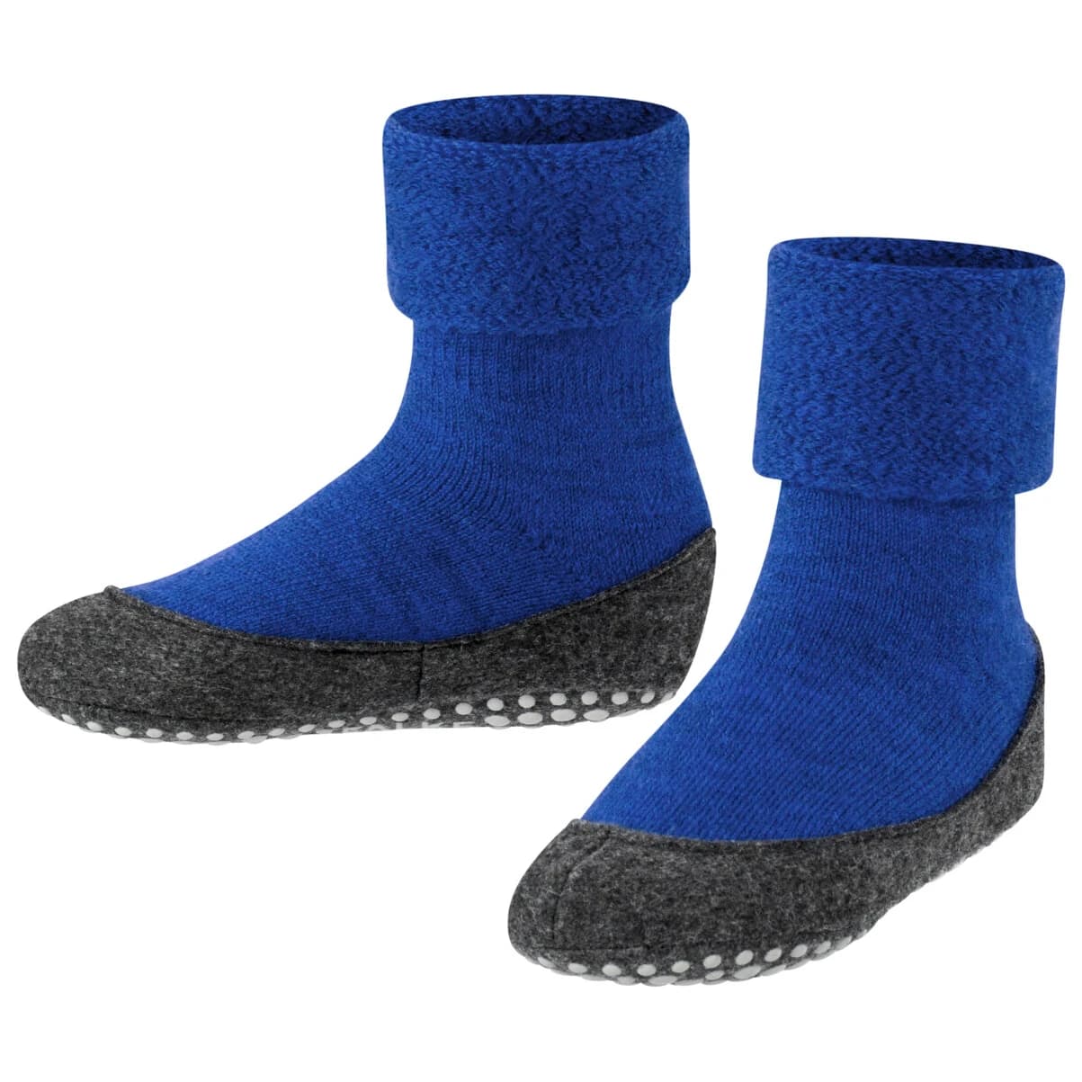 Детски пантофи Falke Kid's Cosyshoe Basic Slippers - Cobalt Blue