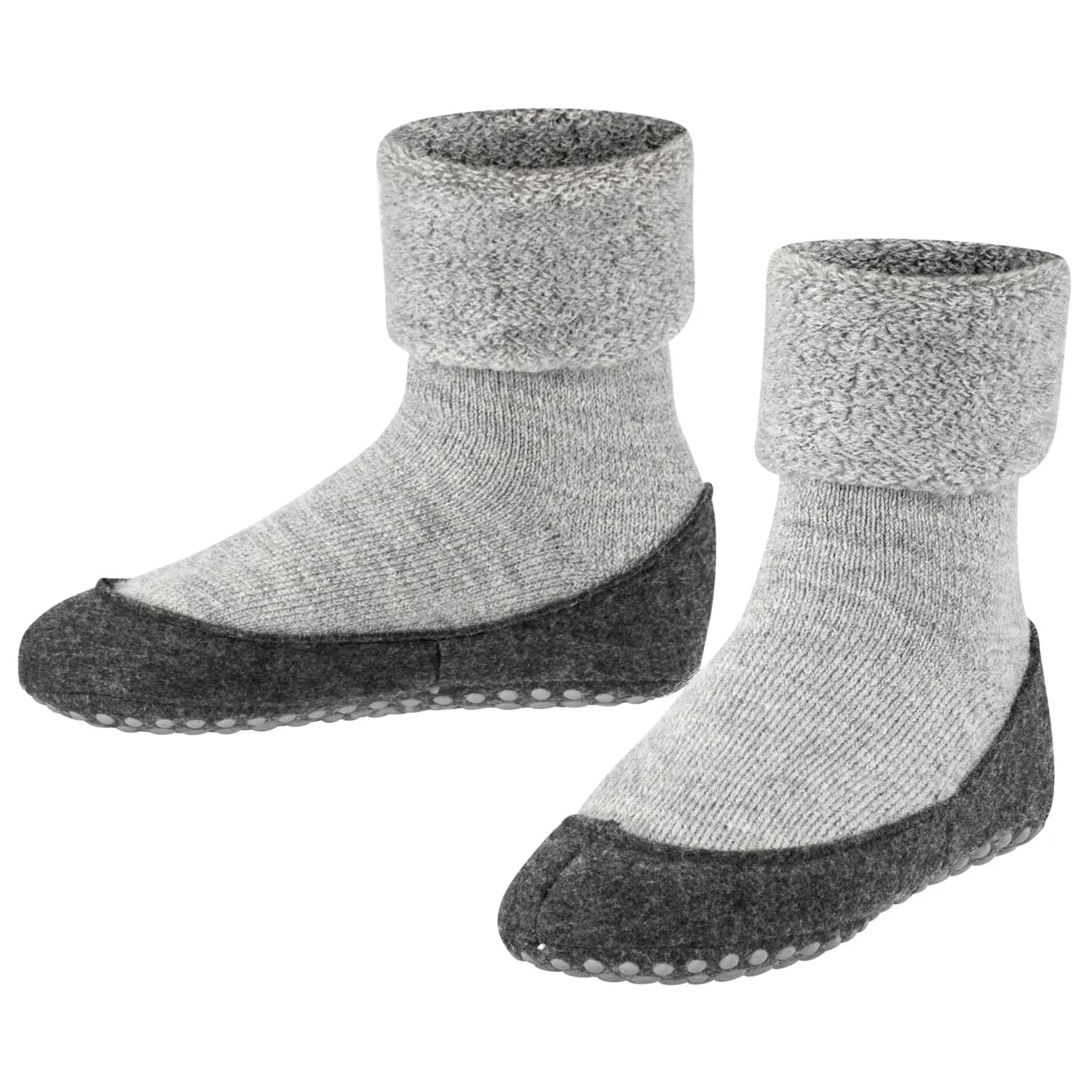 Детски пантофи Falke Kid's Cosyshoe Basic Slippers - Light Grey