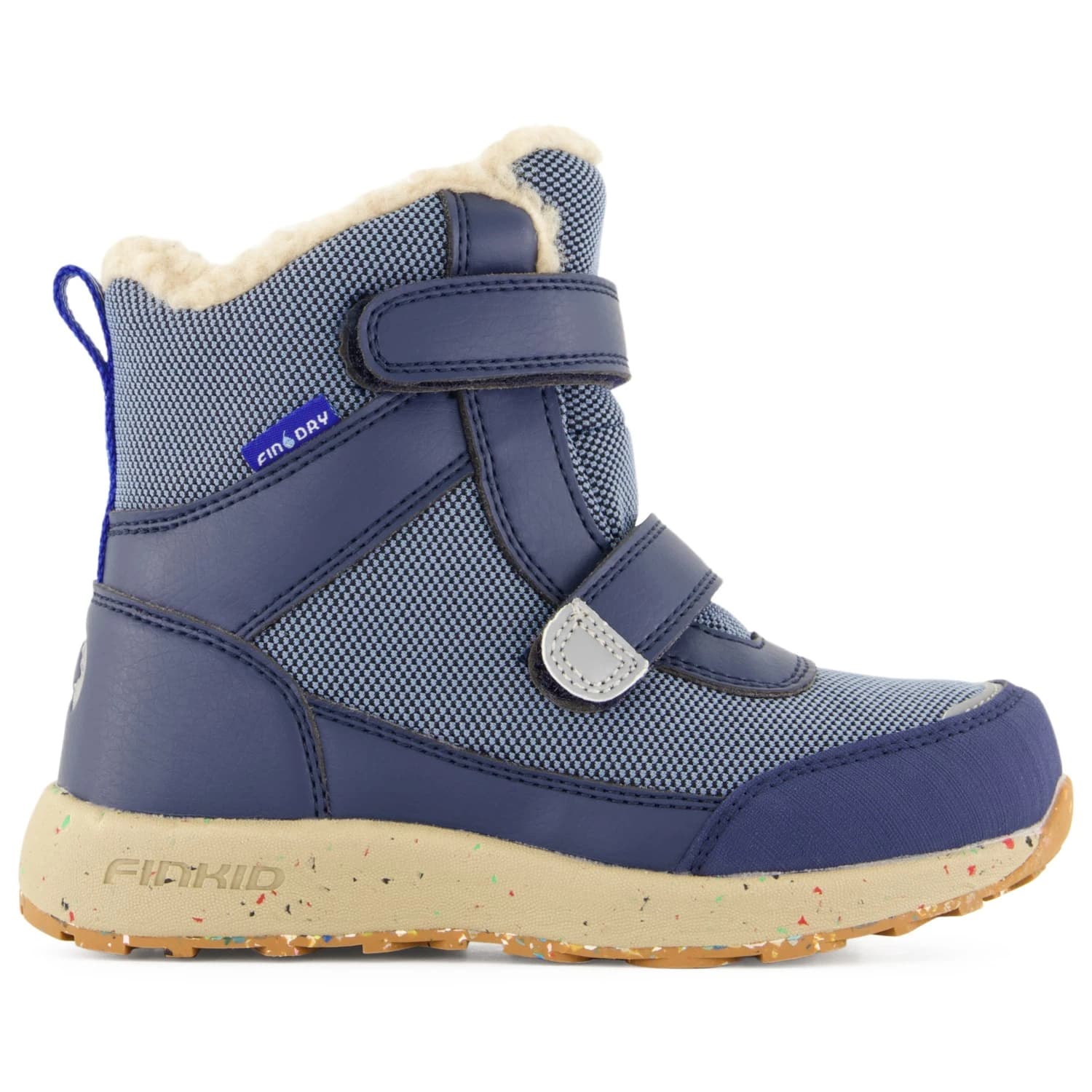 Детски зимни ботуши Finkid Kid's Lappi Eko Winter boots - Bluestone / Denim
