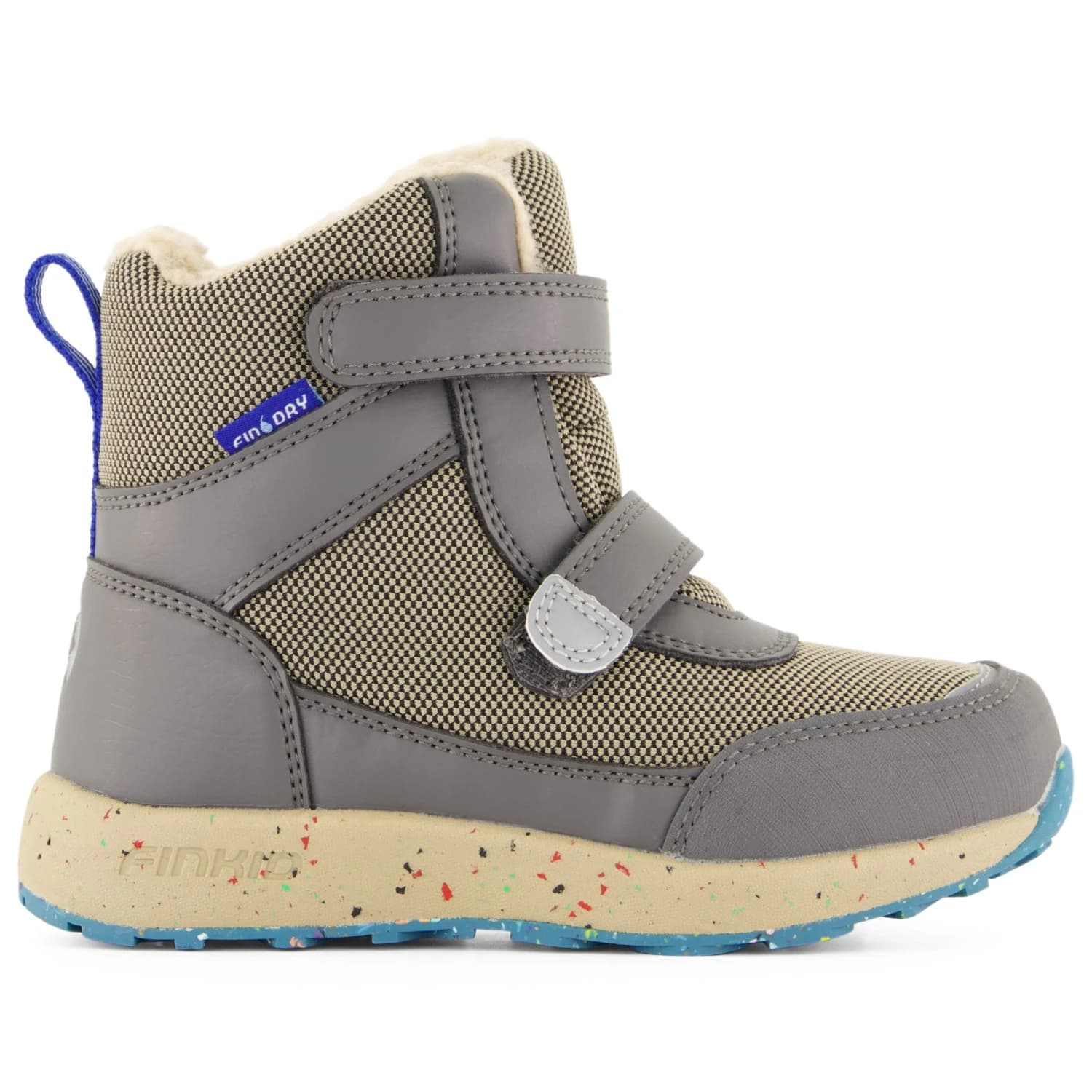 Детски зимни ботуши Finkid Kid's Lappi Eko Winter boots - Vetiver / Dark Sage
