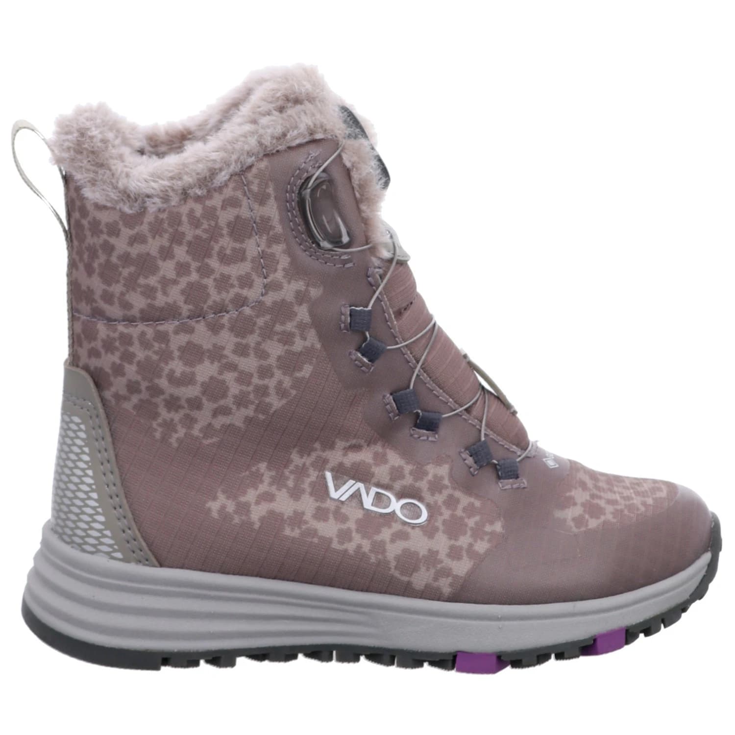 Детски зимни ботуши VADO Kid's Snow High Boa GTX Winter boots - Walnut
